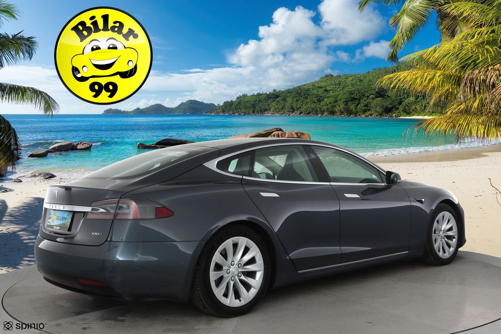TESLA MODEL S 2019 100D AWD **Lasikatto / P.kamera / LED-valot / Ilma-alusta / Nahkaverhoilu / Navi / Kaistavahti / KeylessGO** - 3,99 % KORKOTARJOUS TÄHÄN AUTOON - 2x Latauskaapelit / Kahdet Renkaat