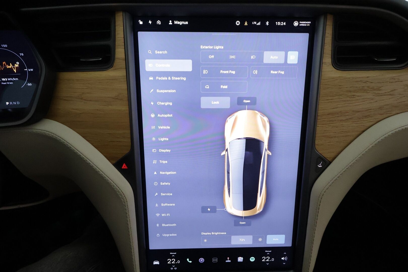 TESLA MODEL S 2019 100D AWD **Lasikatto / P.kamera / LED-valot / Ilma-alusta / Nahkaverhoilu / Navi / Kaistavahti / KeylessGO** - 3,99 % KORKOTARJOUS TÄHÄN AUTOON - 2x Latauskaapelit / Kahdet Renkaat