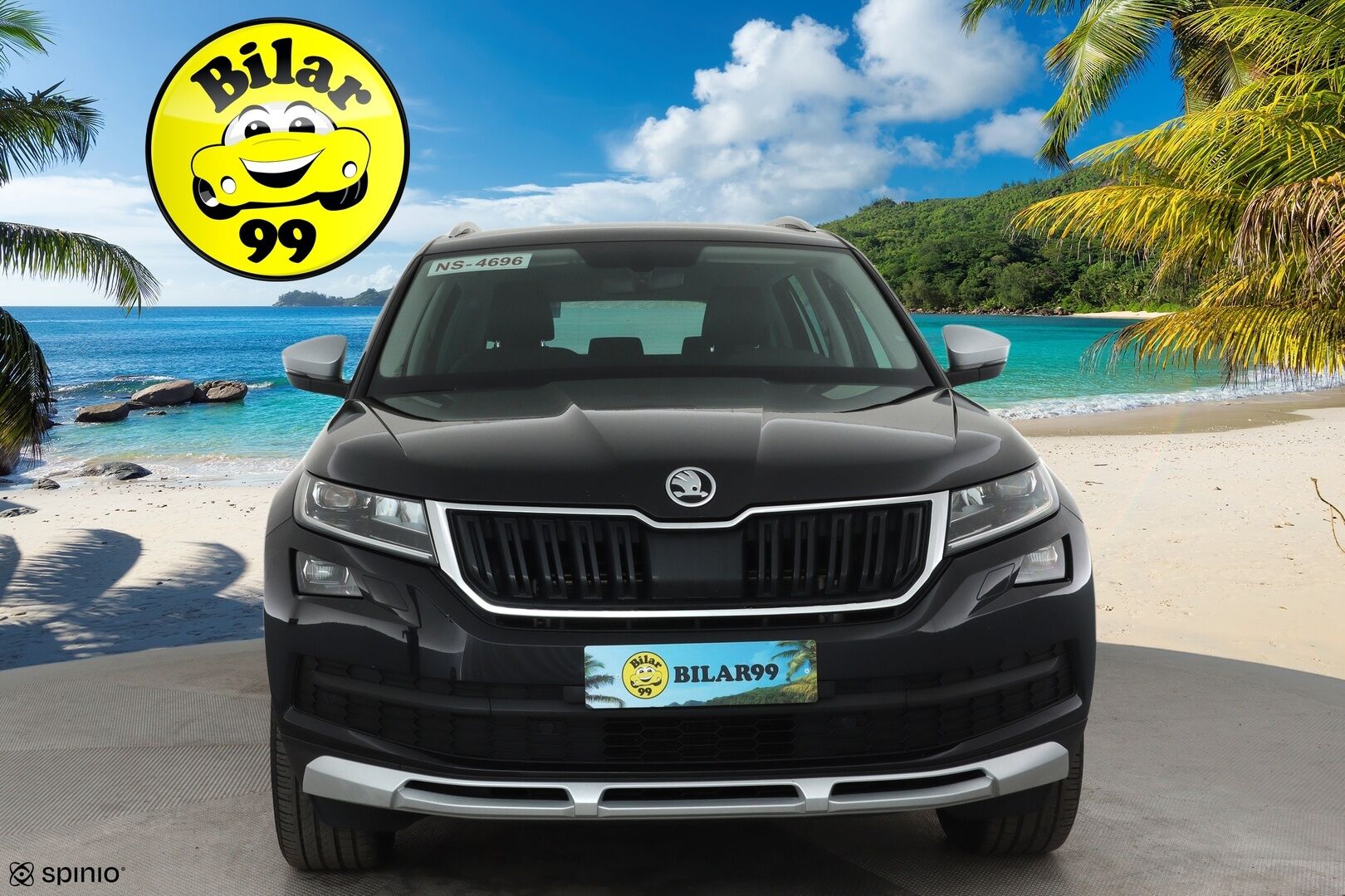 SKODA KODIAQ 2019 2,0 TSI 4x4 Scout DSG Autom. **Webasto / Canton / Koukku / P.kamera / Adapt.vakkari / KeylessGo** - 3,99 % KORKOTARJOUS TÄHÄN AUTOON - Merkkihuollettu