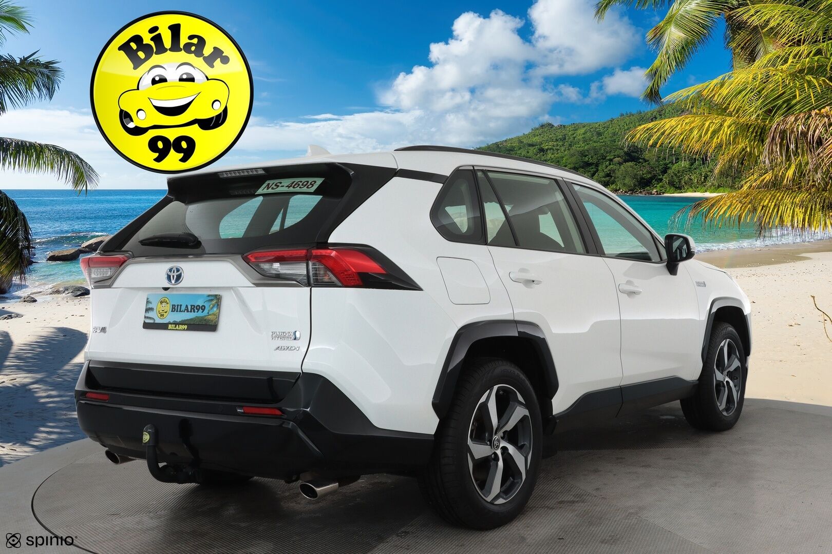 TOYOTA RAV4 PLUG-IN 2022 Hybrid 2,5 AWD-i Active **Adapt.Vakkari / P.kamera / LED-valot / Sisätilanlämmitin / Koukku / Kaistavahti / KeylessGO** - 3,99 % KORKOTARJOUS TÄHÄN AUTOON - 2x Latauskaapelit / Kahdet Renkaat