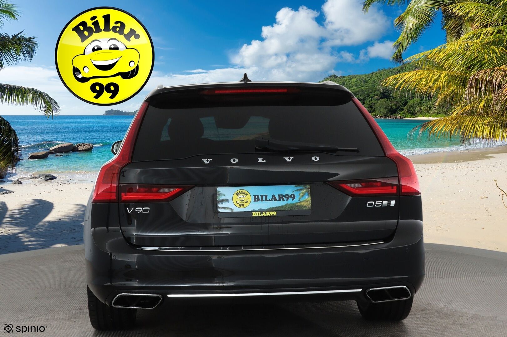 Volvo V90 2017 D5 AWD Inscription aut **Hierovat ja ilmastoidut penkit muistilla / Bowers & Wilkins / 360.kamera / Panorama / Koukku / Ruskeat nahat** - 3,99 % KORKOTARJOUS TÄHÄN AUTOON - KeylessGo / BLIS / Full LED / HUD