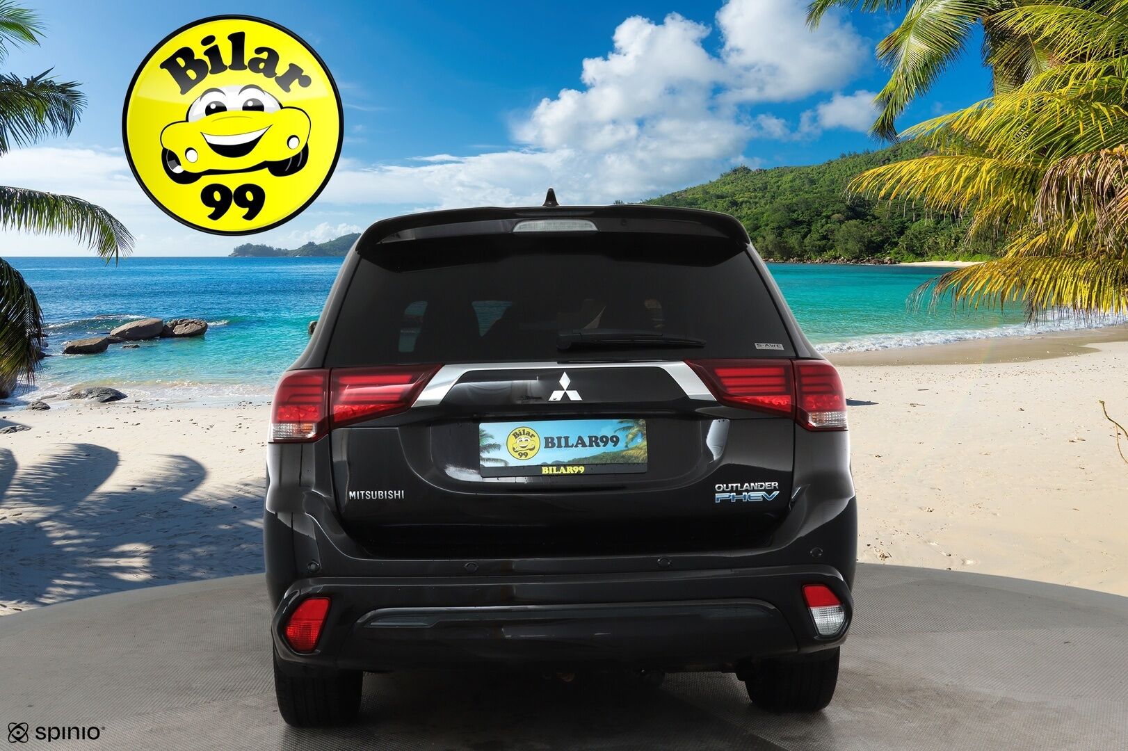 MITSUBISHI OUTLANDER PHEV 2019 S-Edition 5P **Adapt.vakkari / 360.kamera / Koukku / KeylessGo / Lämmitettävä tuulilasi** - Kahdet renkaat aluvanteilla / Merkkihuollettu