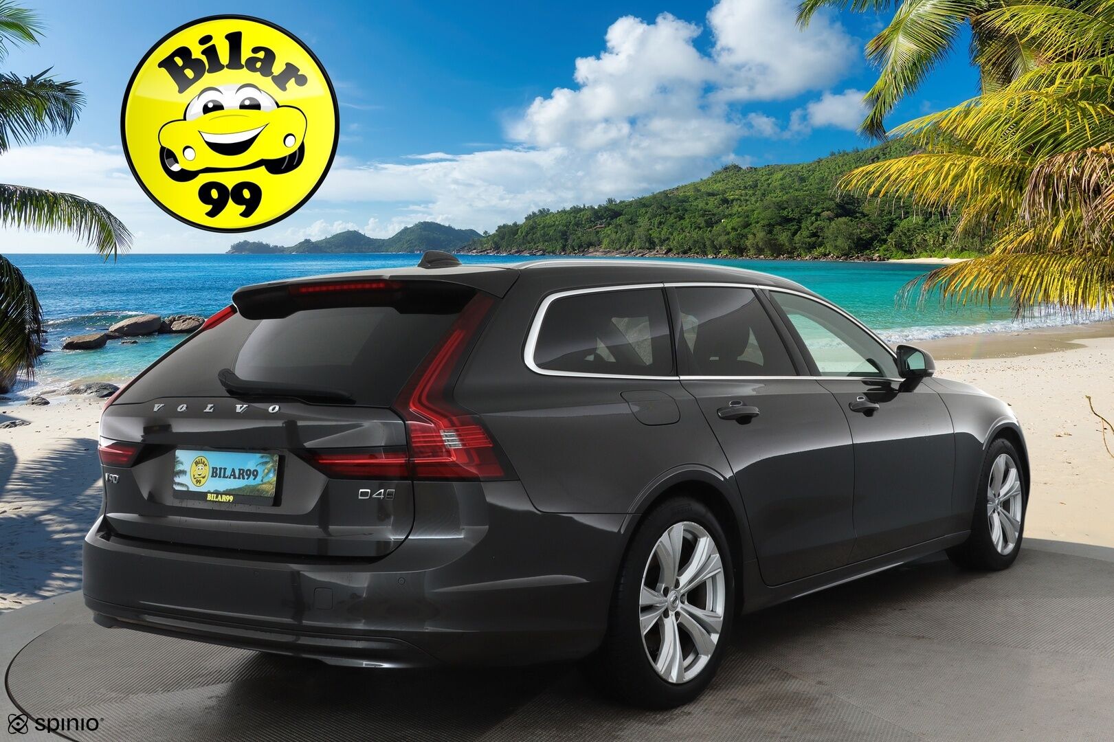 Volvo V90 2021 D4 AWD Momentum Aut. **Webasto / Adapt.Vakkari / LED-valot / P.Kamera / Navi / Kaistavahti / KeylessGO** - 3,99 % KORKOTARJOUS TÄHÄN AUTOON - Kahdet Renkaat