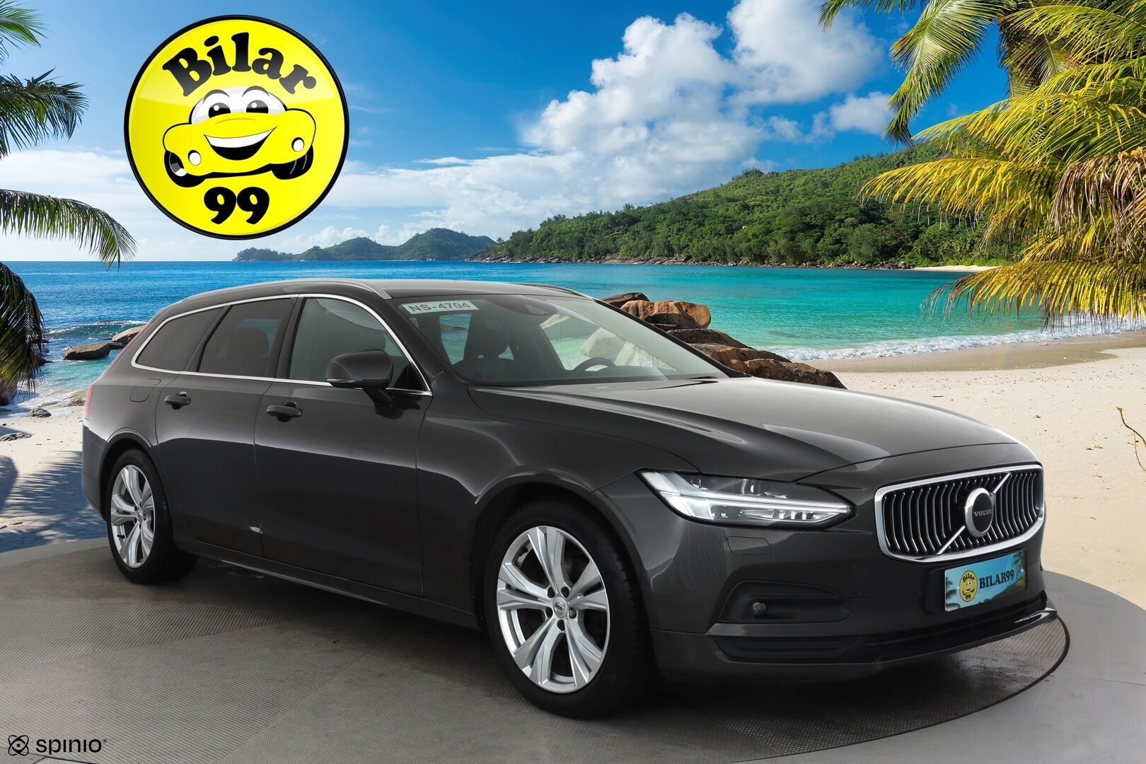 Volvo V90 2021 D4 AWD Momentum Aut. **Webasto / Adapt.Vakkari / LED-valot / P.Kamera / Navi / Kaistavahti / KeylessGO** - 3,99 % KORKOTARJOUS TÄHÄN AUTOON - Kahdet Renkaat