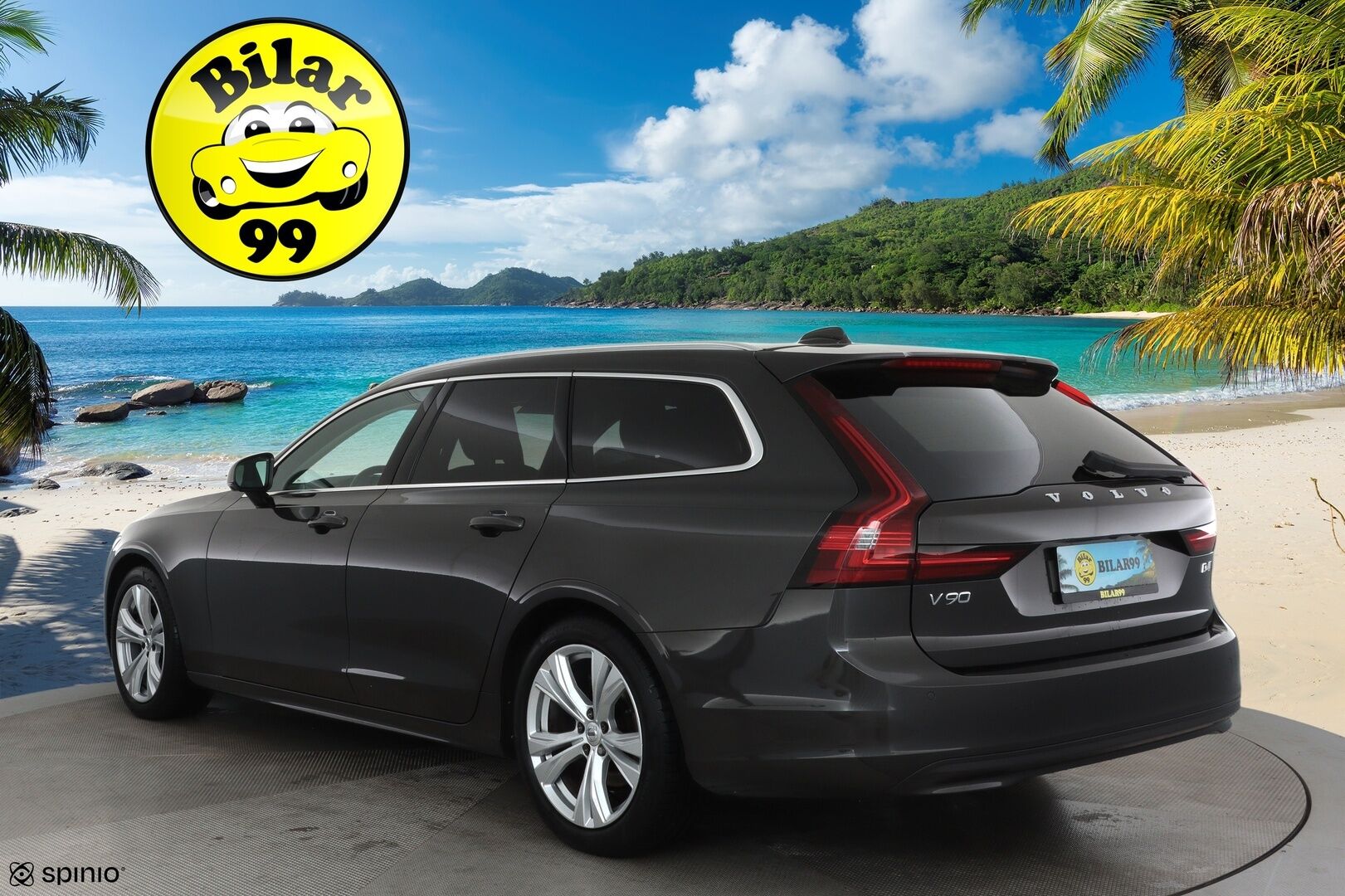 Volvo V90 2021 D4 AWD Momentum Aut. **Webasto / Adapt.Vakkari / LED-valot / P.Kamera / Navi / Kaistavahti / KeylessGO** - 3,99 % KORKOTARJOUS TÄHÄN AUTOON - Kahdet Renkaat