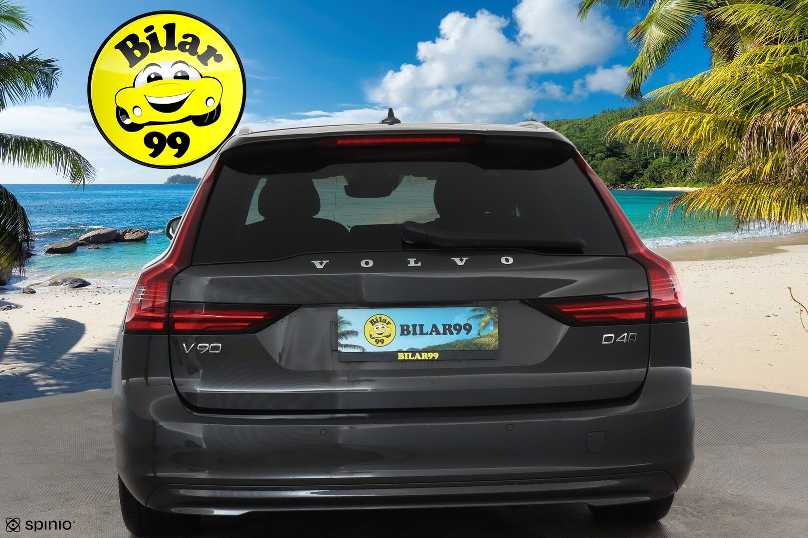 Volvo V90 2021 D4 AWD Momentum Aut. **Webasto / Adapt.Vakkari / LED-valot / P.Kamera / Navi / Kaistavahti / KeylessGO** - 3,99 % KORKOTARJOUS TÄHÄN AUTOON - Kahdet Renkaat