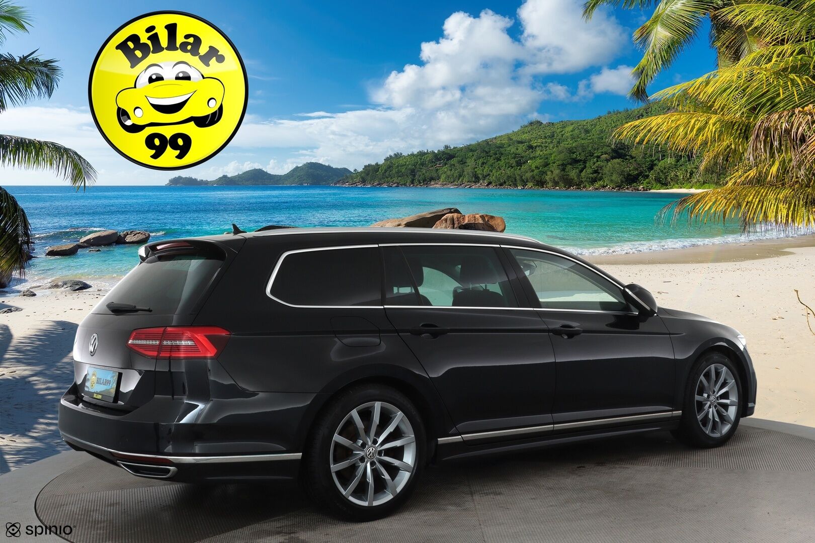 VOLKSWAGEN PASSAT 2019 2.0 TDi 190 4Motion R-Line **Adapt.vakkari / Webasto / P.kamera / KeylessGo / Sporttipenkit / Digimittaristo** - Kahdet renkaat aluvanteilla / Mustat nahat / Ratinlämmitin / Penkinlämmittimet takana 