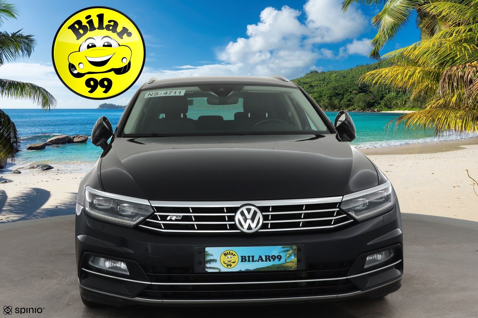 VOLKSWAGEN PASSAT 2019 2.0 TDi 190 4Motion R-Line **Adapt.vakkari / Webasto / P.kamera / KeylessGo / Sporttipenkit / Digimittaristo** - Kahdet renkaat aluvanteilla / Mustat nahat / Ratinlämmitin / Penkinlämmittimet takana 