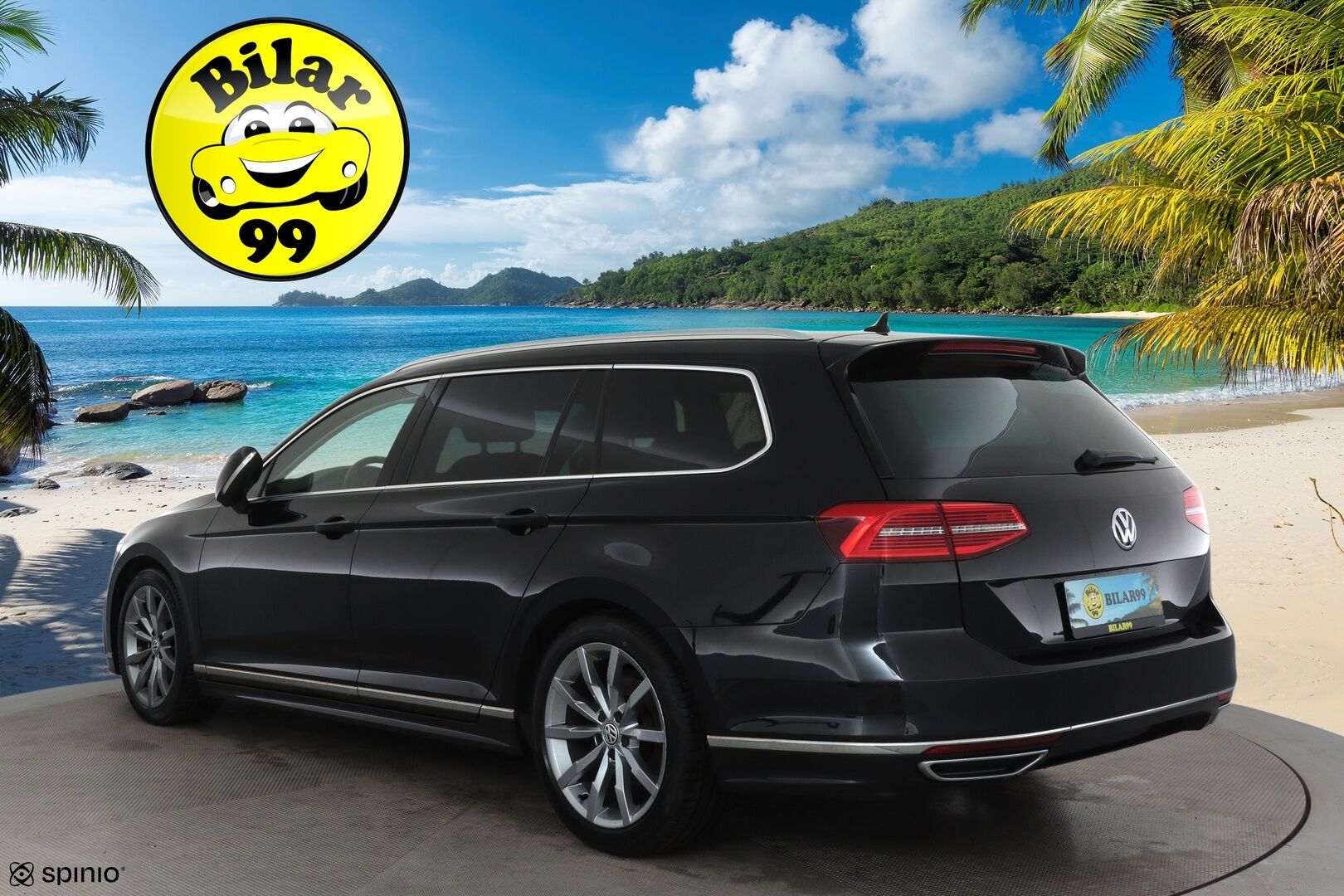 VOLKSWAGEN PASSAT 2019 2.0 TDi 190 4Motion R-Line **Adapt.vakkari / Webasto / P.kamera / KeylessGo / Sporttipenkit / Digimittaristo** - Kahdet renkaat aluvanteilla / Mustat nahat / Ratinlämmitin / Penkinlämmittimet takana 