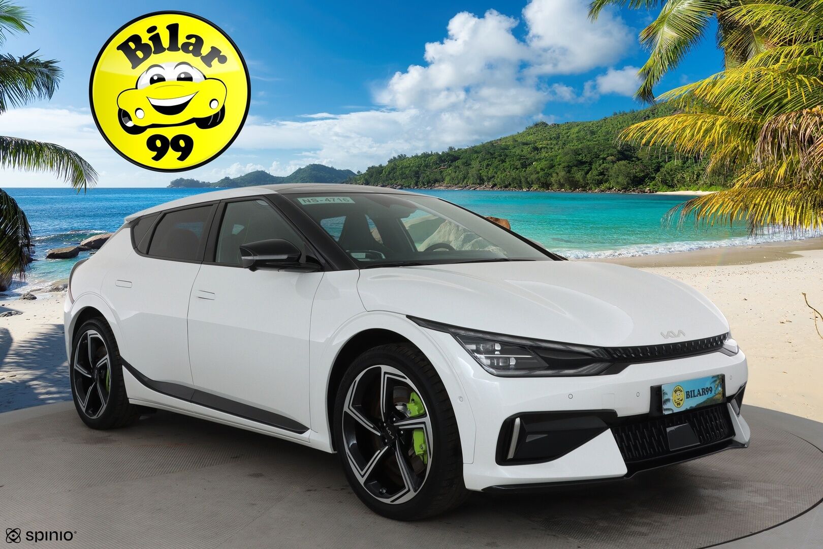 KIA EV6 2024 GT AWD 77 kWh 585 hv **Lasikatto / 360.kamera / Meridian Audio / Sporttipenkit / Adapt.vakkari / Digimittaristo** - 3,99 % KORKOTARJOUS TÄHÄN AUTOON - Akku kuntotarkastettu