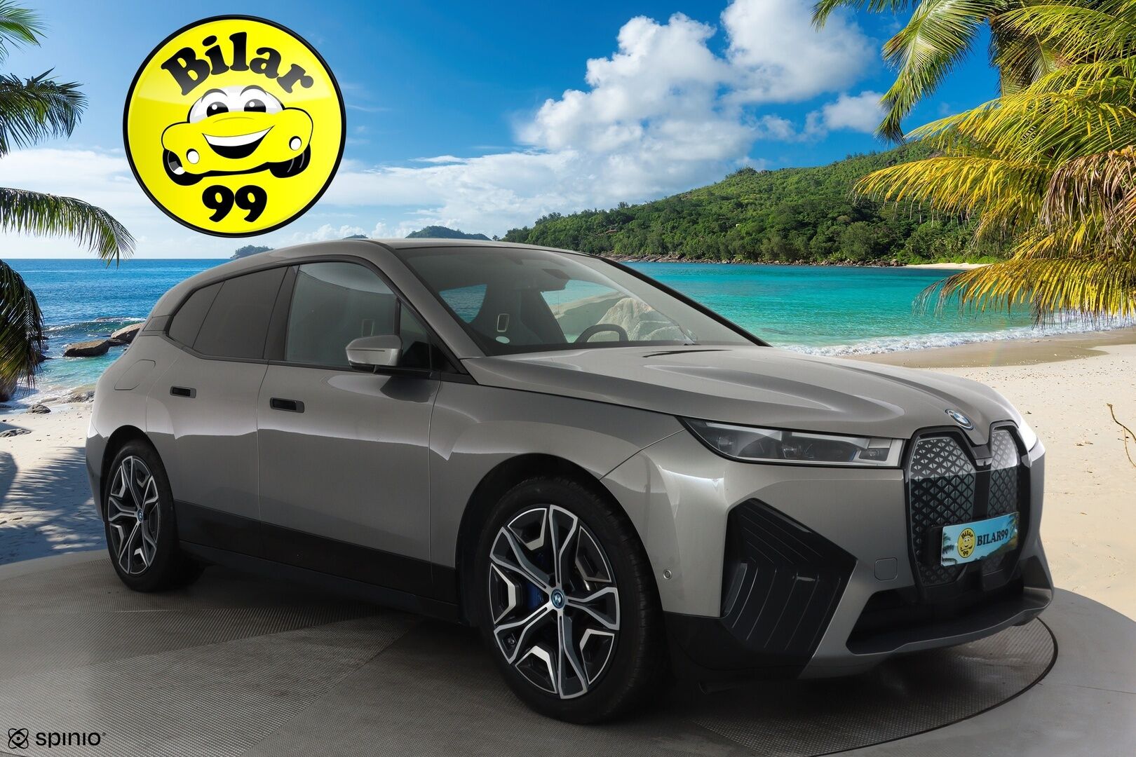 BMW IX 2024 xDrive50 Sport / Huippuvarusteet / ACC / Bower&Wilkins / Laser / 360° kamera / Vetokoukku / Sky Lounge / TULOSSA - 2,99 % KORKOTARJOUS TÄHÄN AUTOON - 