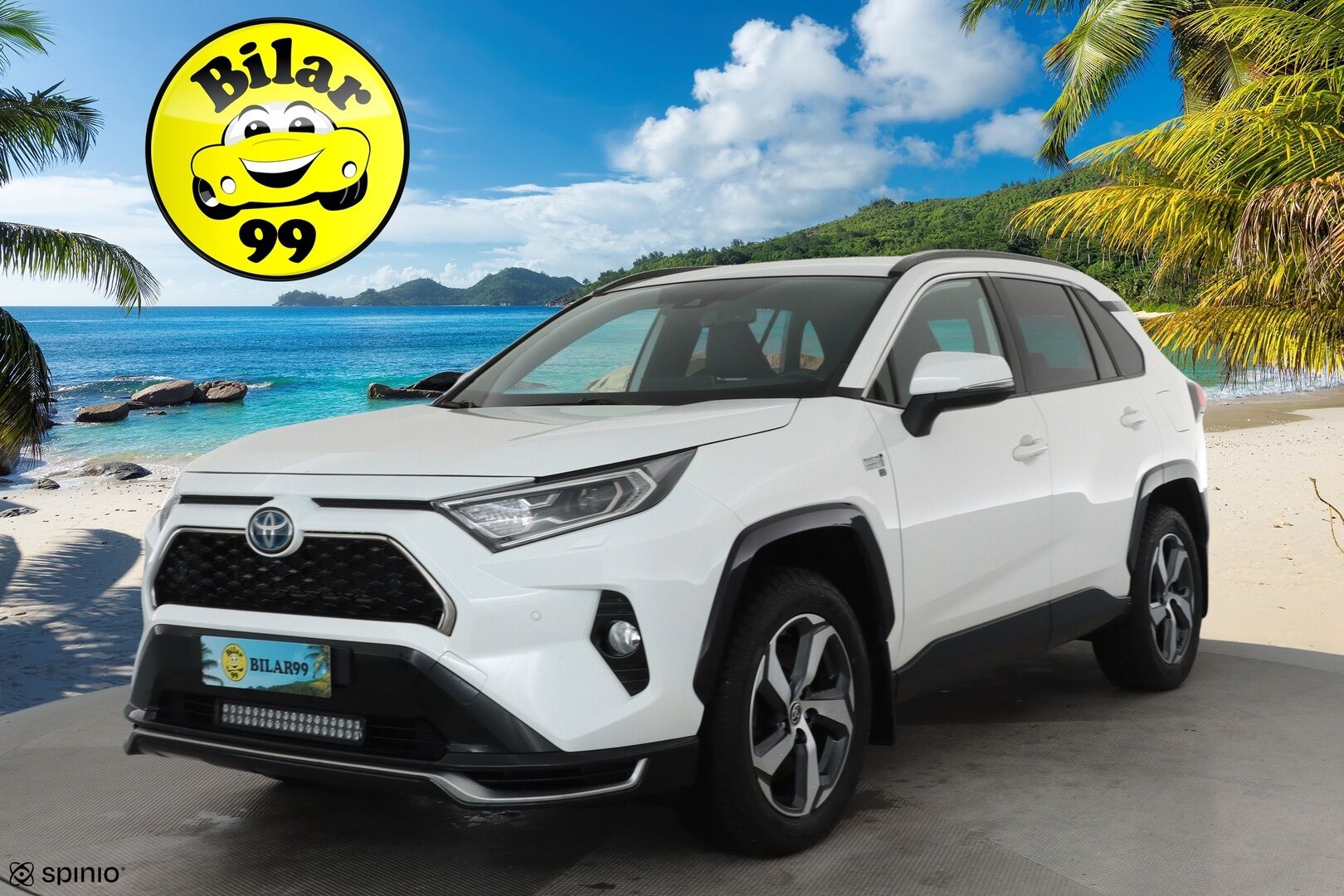 TOYOTA RAV4 PLUG-IN 2021 Hybrid 2,5 AWD-i Style *'Webasto / Adapt.vakkari / Koukku / P.kamera / KeylessGo / Puolinahat** - 3,99 % KORKOTARJOUS TÄHÄN AUTOON - Kahdet renkaat aluilla / Puolinahka / Sähköinen kuskinpenkki 