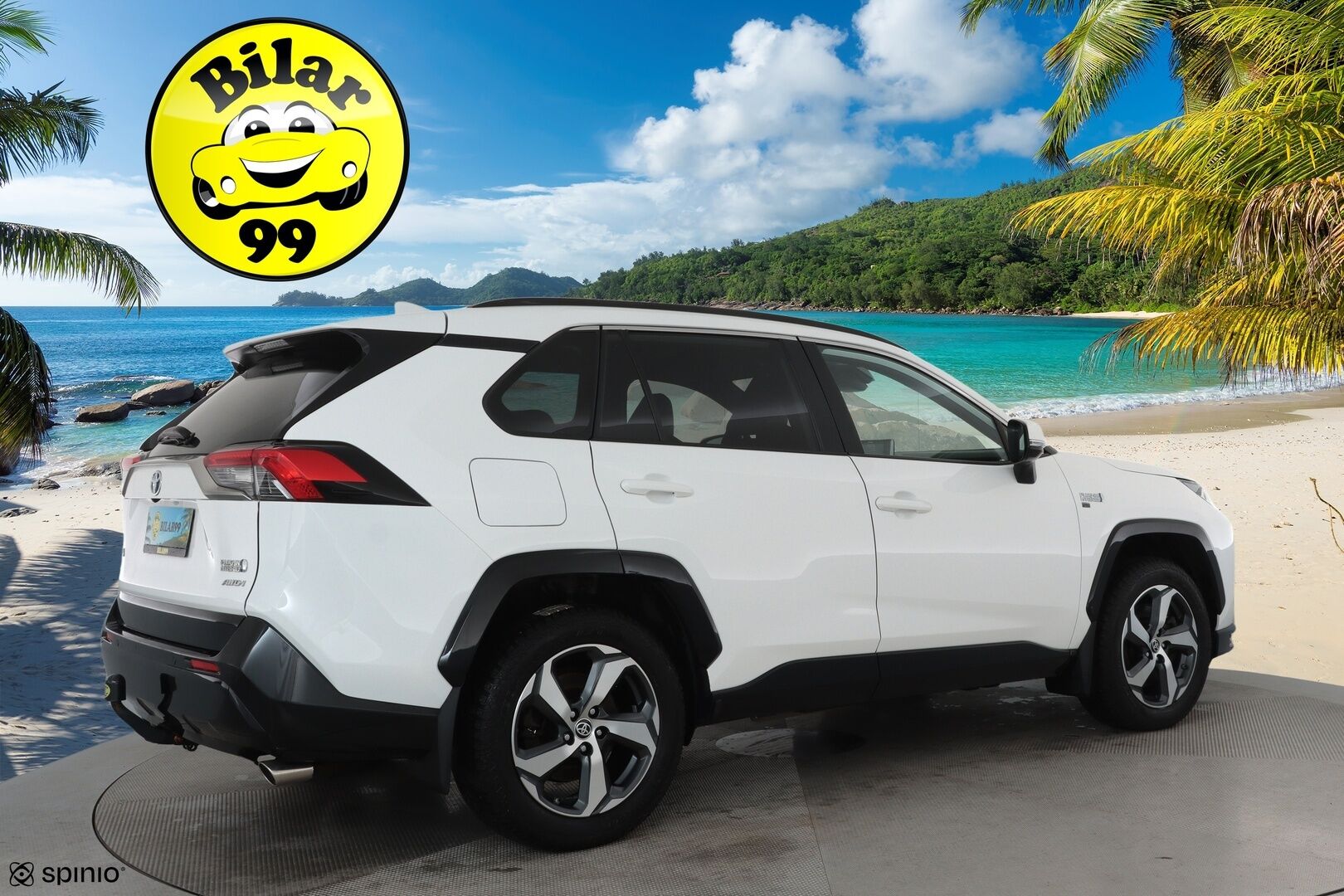 TOYOTA RAV4 PLUG-IN 2021 Hybrid 2,5 AWD-i Style *'Webasto / Adapt.vakkari / Koukku / P.kamera / KeylessGo / Puolinahat** - 3,99 % KORKOTARJOUS TÄHÄN AUTOON - Kahdet renkaat aluilla / Puolinahka / Sähköinen kuskinpenkki 