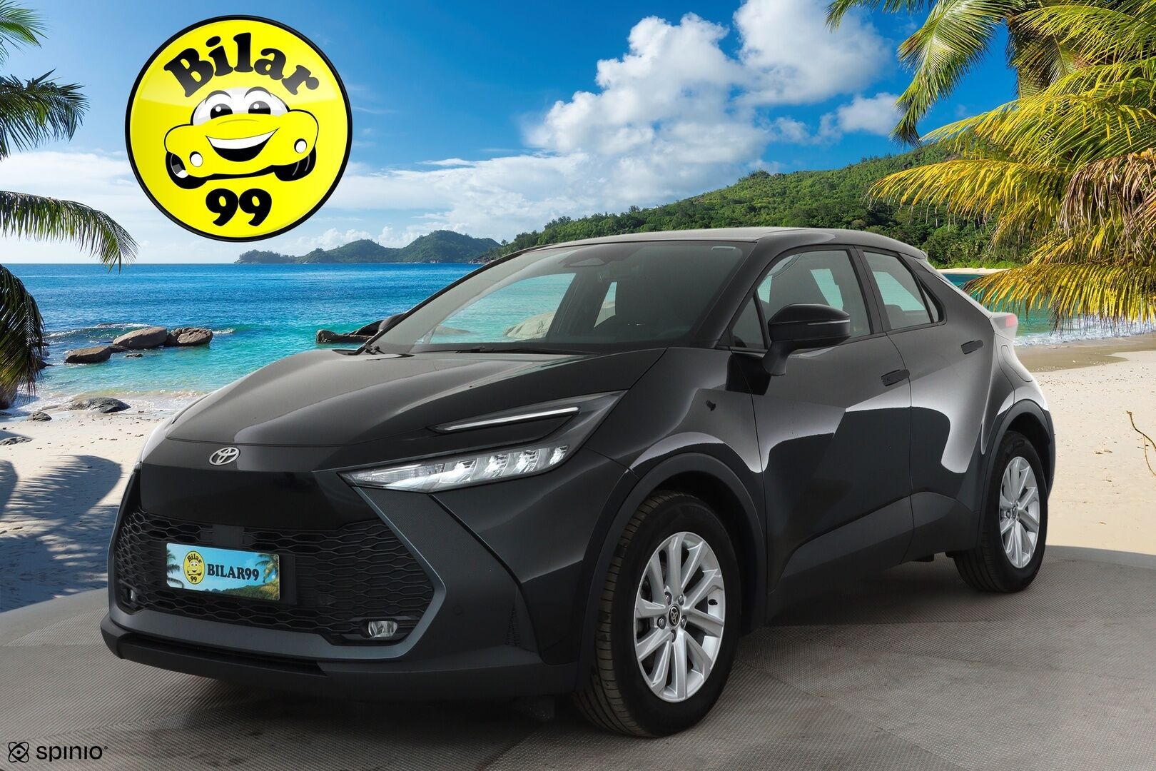 TOYOTA C-HR 2024 1,8 Hybrid **Adapt.Vakkari / LED-valot / P.Kamera / Kaistavahti / Digimittaristo / KeylessGO** - 3,99 % KORKOTARJOUS TÄHÄN AUTOON - Kahdet Renkaat