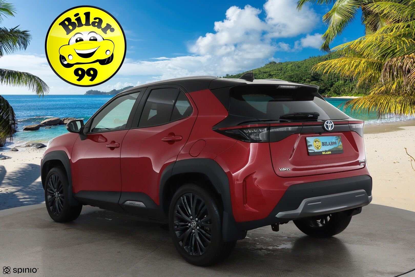 TOYOTA YARIS CROSS 2022 1,5 Hybrid AWD-i Adventure  **Adapt.vakkari / P.kamera / Lohkolämmitin / Puolinahat / Navi / KeylessGo / LED** - Huippuhieno / Kahdet renkaat aluvanteilla / Merkkihuollettu