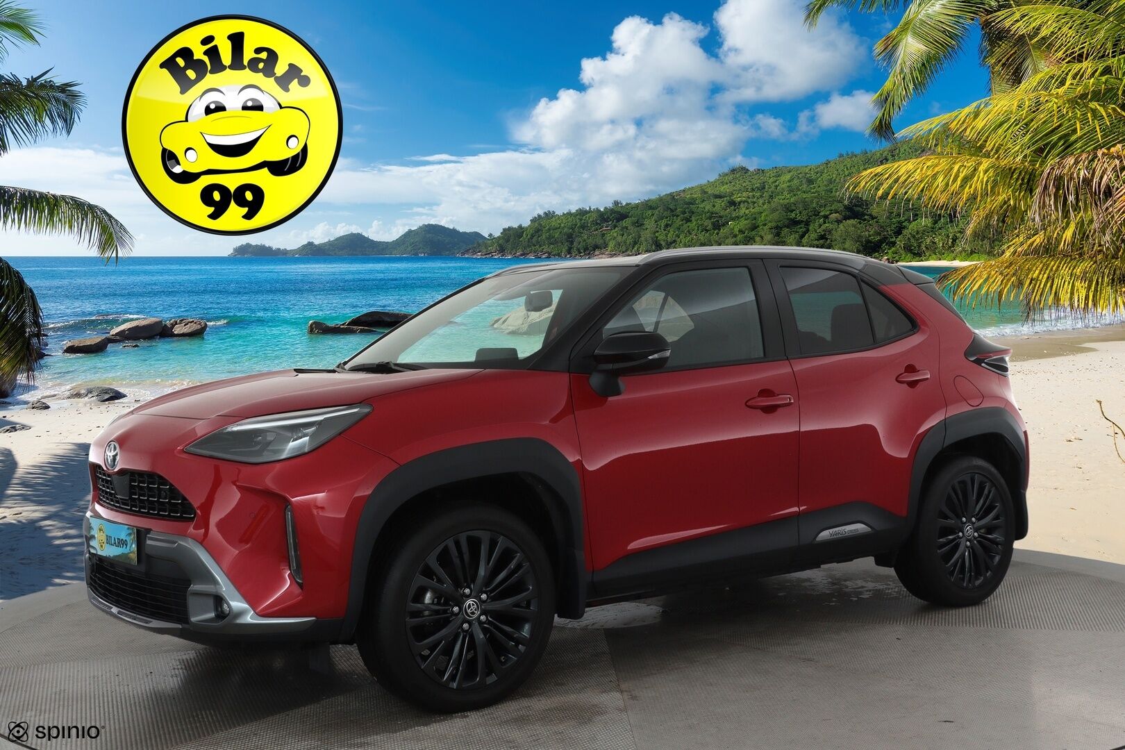 TOYOTA YARIS CROSS 2022 1,5 Hybrid AWD-i Adventure  **Adapt.vakkari / P.kamera / Lohkolämmitin / Puolinahat / Navi / KeylessGo / LED** - Huippuhieno / Kahdet renkaat aluvanteilla / Merkkihuollettu