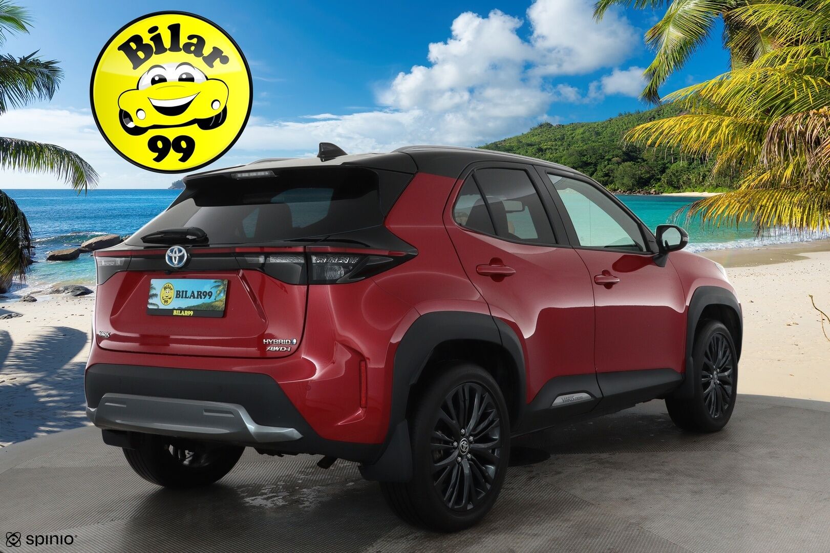 TOYOTA YARIS CROSS 2022 1,5 Hybrid AWD-i Adventure  **Adapt.vakkari / P.kamera / Lohkolämmitin / Puolinahat / Navi / KeylessGo / LED** - Huippuhieno / Kahdet renkaat aluvanteilla / Merkkihuollettu