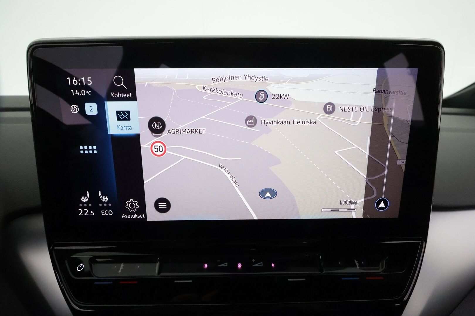 VOLKSWAGEN ID.4 2022 150kW Pro Performance **Lämpöpumppu / Koukku / Adapt.Vakkari / LED-valot / P.Tutkat / Navi / Kaistavahti** - Akku kuntotarkastettu / Kahdet Renkaat