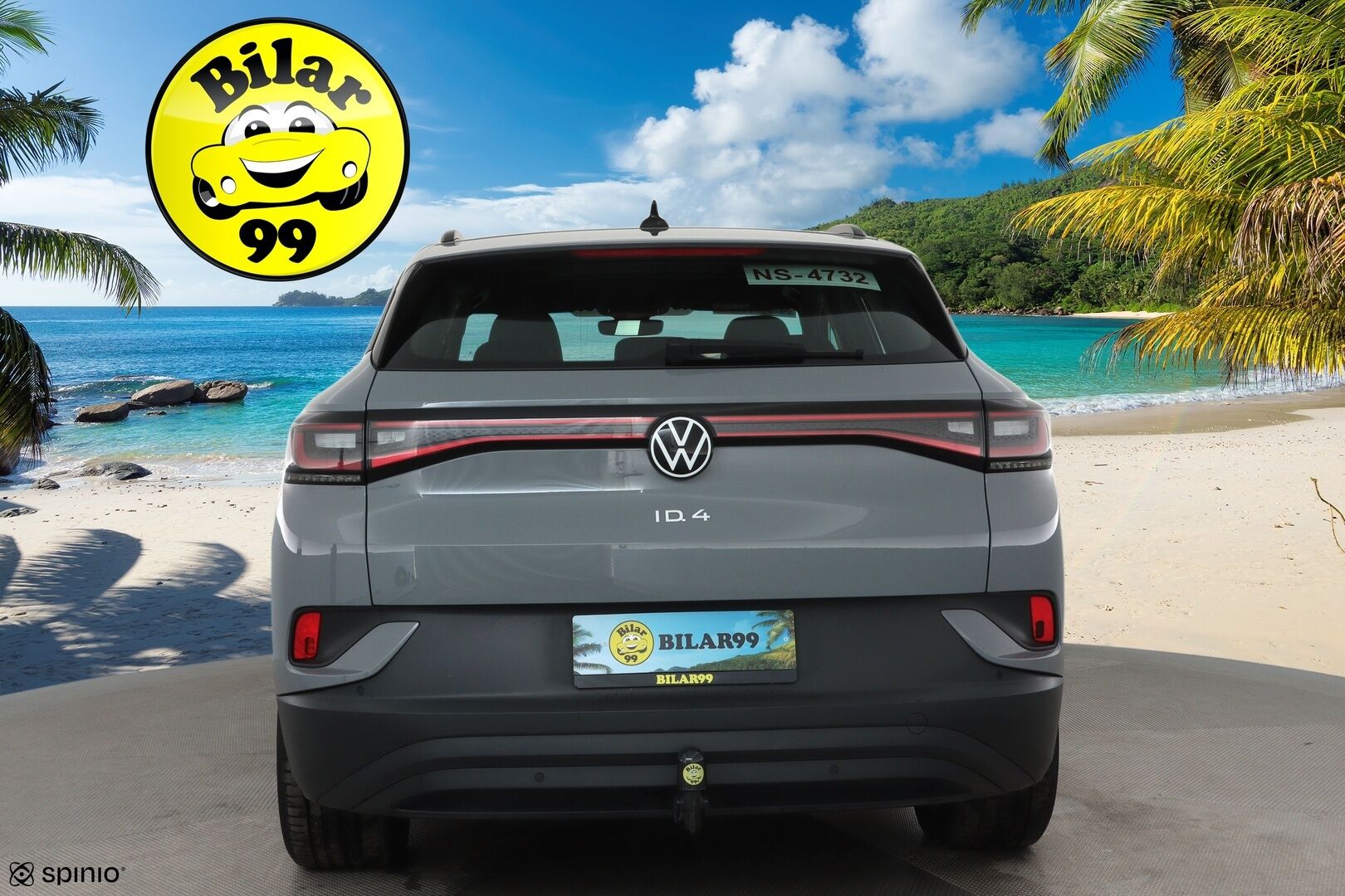 VOLKSWAGEN ID.4 2022 150kW Pro Performance **Lämpöpumppu / Koukku / Adapt.Vakkari / LED-valot / P.Tutkat / Navi / Kaistavahti** - Akku kuntotarkastettu / Kahdet Renkaat