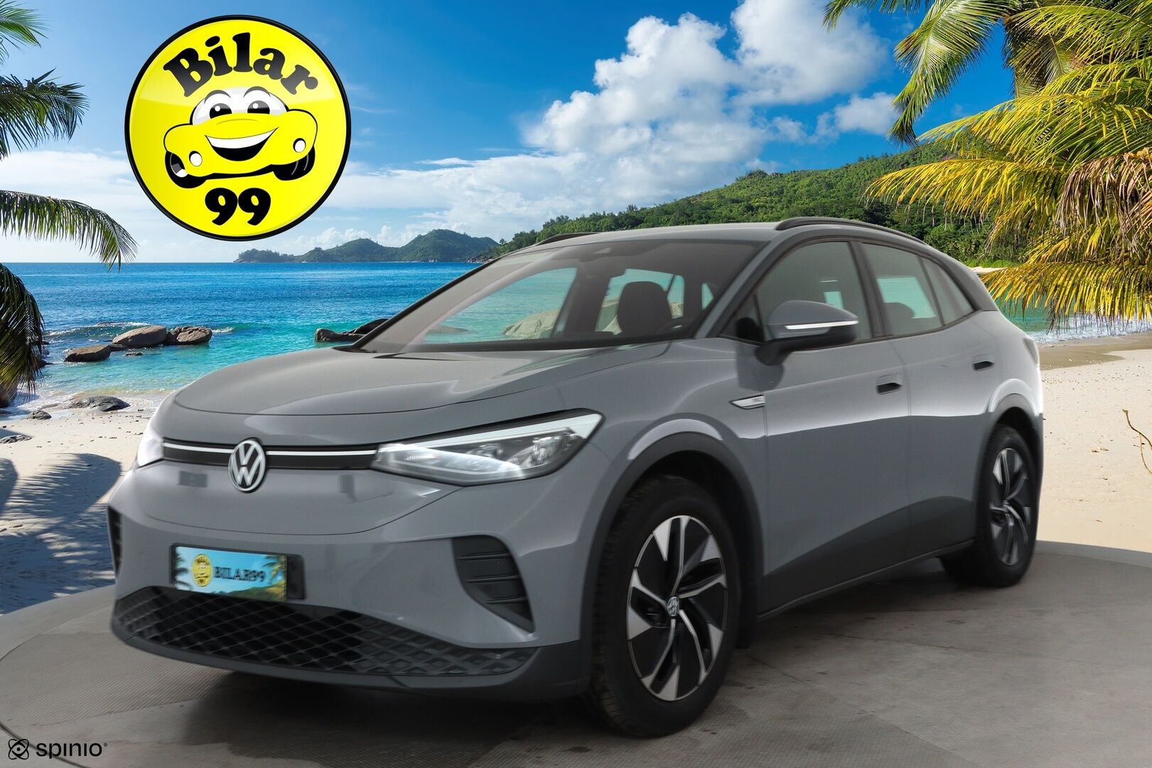 VOLKSWAGEN ID.4 2022 150kW Pro Performance **Lämpöpumppu / Koukku / Adapt.Vakkari / LED-valot / P.Tutkat / Navi / Kaistavahti** - Akku kuntotarkastettu / Kahdet Renkaat