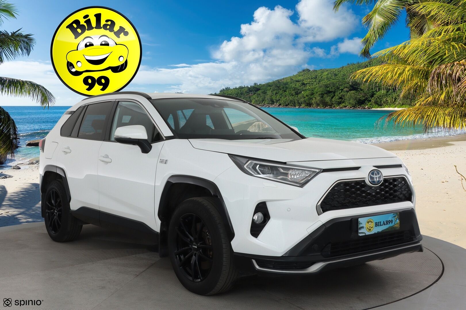 TOYOTA RAV4 PLUG-IN 2021 Hybrid 2,5 AWD-i Style **Adapt.Vakkari / LED-valot / Sisätilanlämmitin / P.Kamera / Koukku / Kaistavahti / Keyless** - 2x Latauskaapelit / Kahdet Renkaat