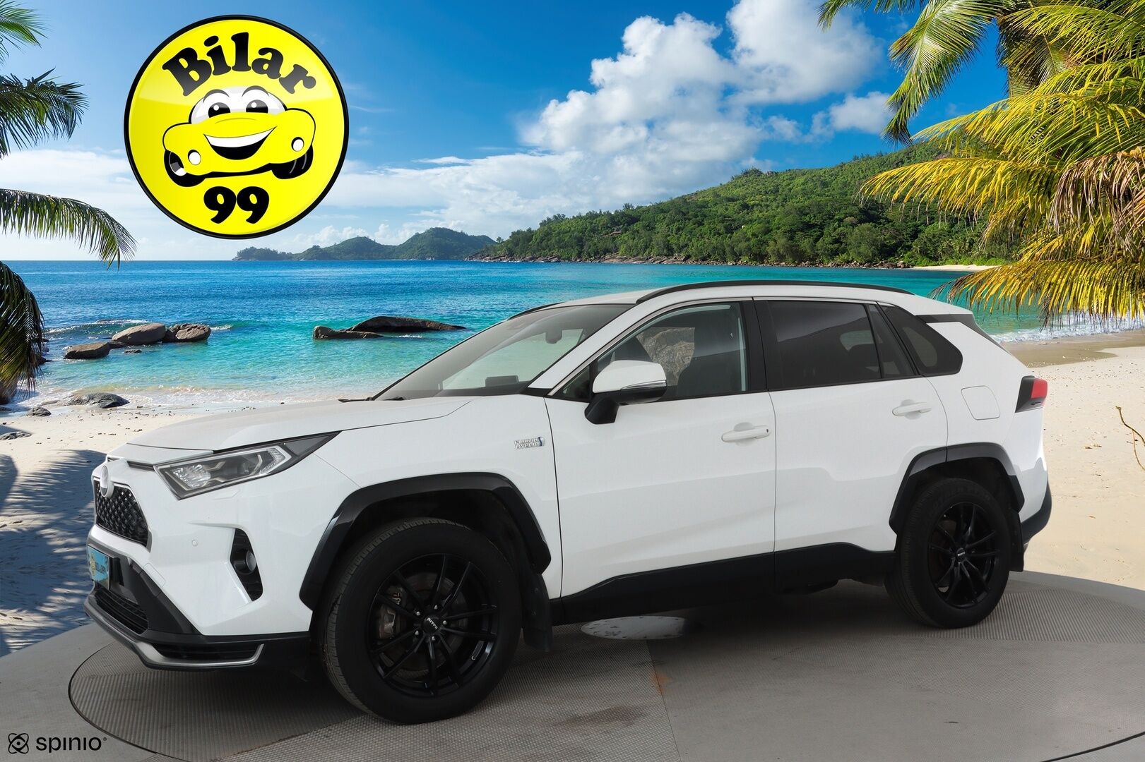 TOYOTA RAV4 PLUG-IN 2021 Hybrid 2,5 AWD-i Style **Adapt.Vakkari / LED-valot / Sisätilanlämmitin / P.Kamera / Koukku / Kaistavahti / Keyless** - 2x Latauskaapelit / Kahdet Renkaat