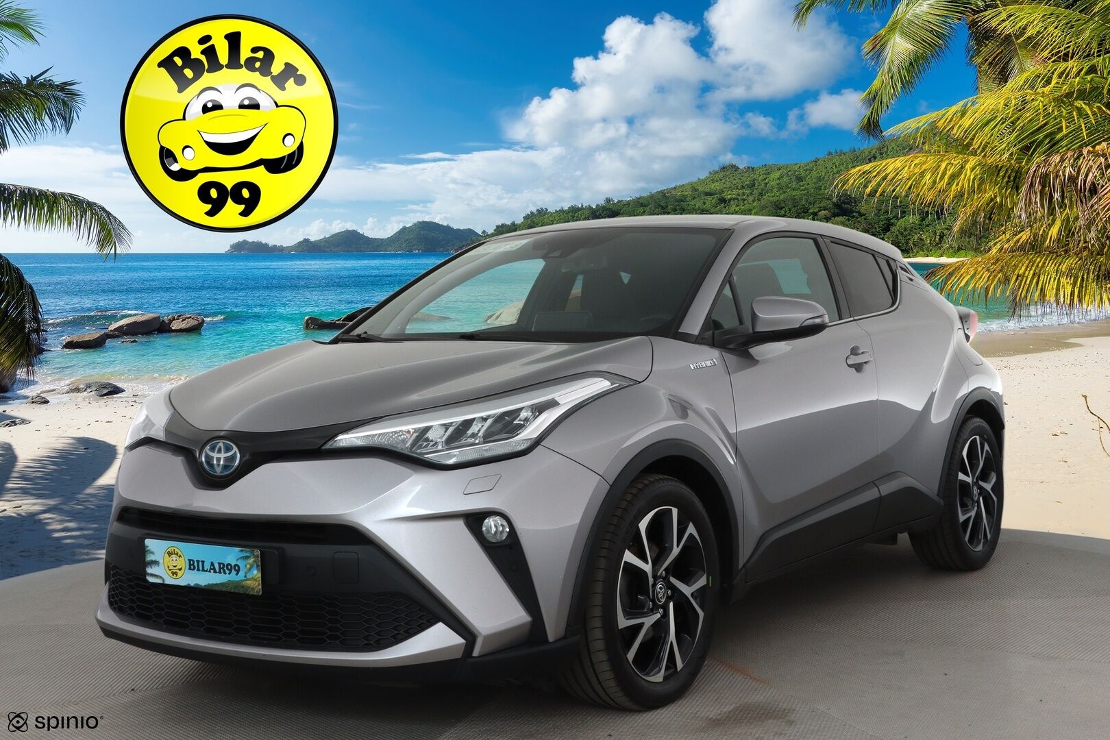TOYOTA C-HR 2021 1.8 Hybrid X-Edition **Adapt.Vakkari / LED-valot / P.Kamera / Kaistavahti / Apple&Android / KeylessGO** - Kahdet Renkaat