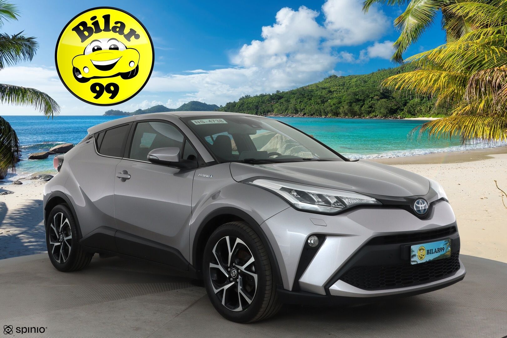 TOYOTA C-HR 2021 1.8 Hybrid X-Edition **Adapt.Vakkari / LED-valot / P.Kamera / Kaistavahti / Apple&Android / KeylessGO** - Kahdet Renkaat