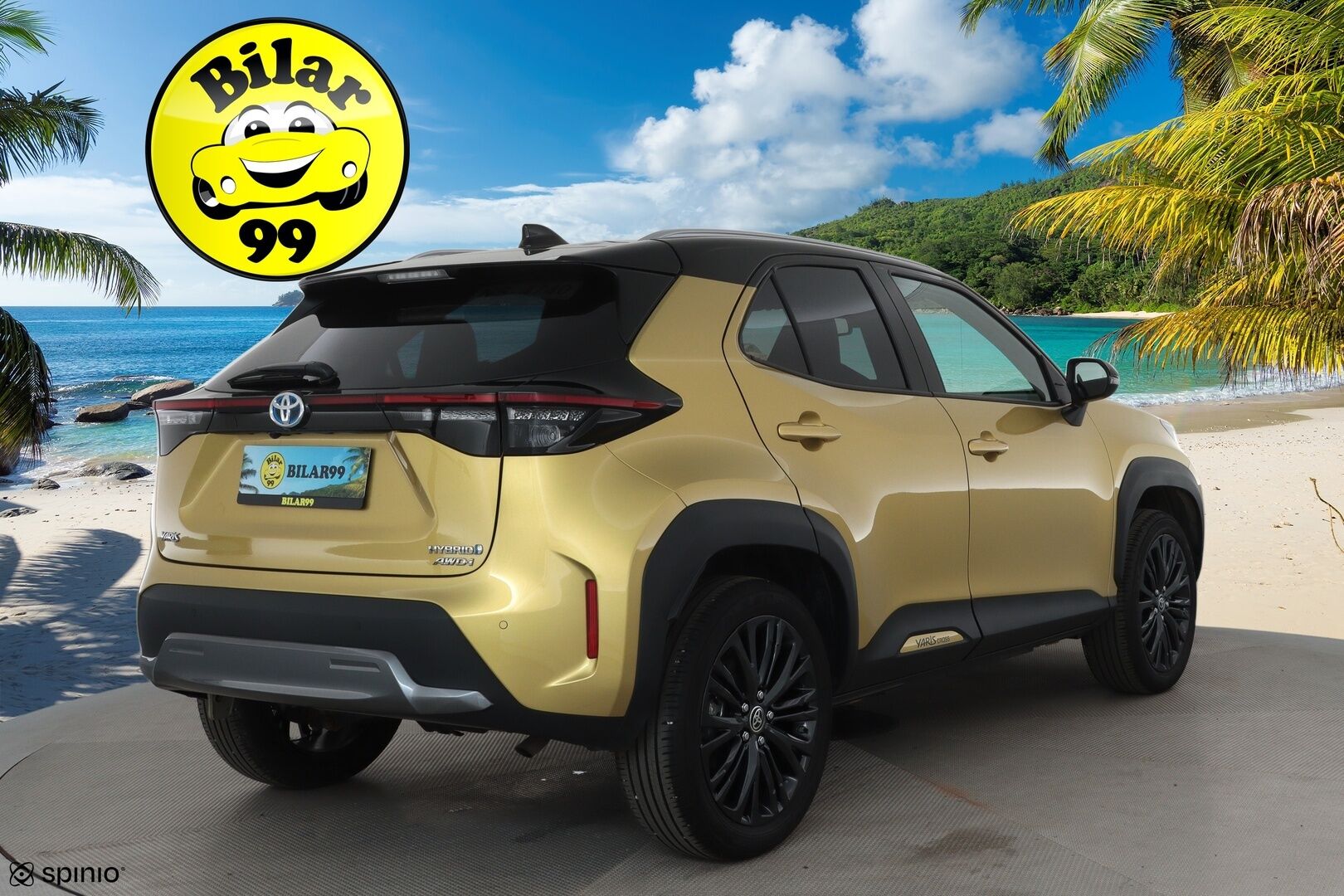 TOYOTA YARIS CROSS 2022 1,5 Hybrid AWD-i Adventure **Adapt.vakkari / Navi / P.kamera / KeylessGo / Puolinahat** - *Upea metalliväri / Haluttu Adventure malli / Kahdet renkaat vantein / Hyödynnä rahoitustarjous!*