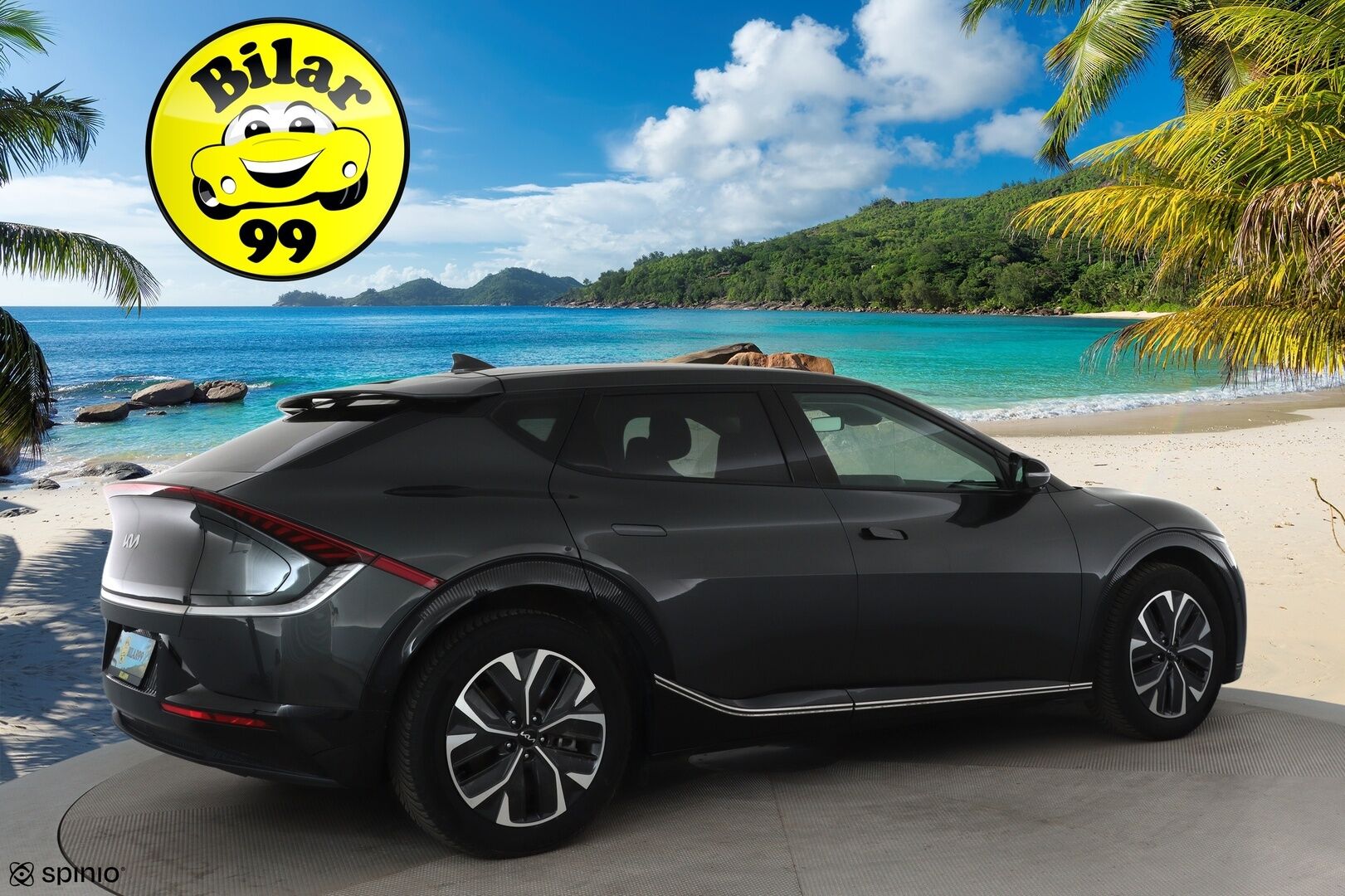 KIA EV6 2022 AWD 77 kWh 325 hv **HUD / Meridian / Ilmastoidut nahat / Adapt.vakkari / Lämpöpumppu / 360.kamera / LED** - 3,99 % KORKOTARJOUS TÄHÄN AUTOON - 