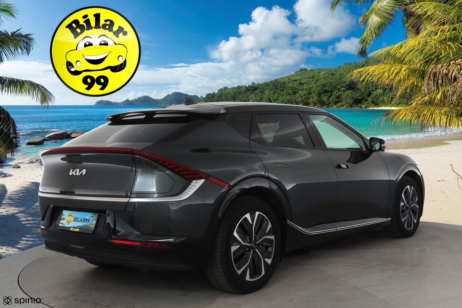 KIA EV6 2022 AWD 77 kWh 325 hv **HUD / Meridian / Ilmastoidut nahat / Adapt.vakkari / Lämpöpumppu / 360.kamera / LED** - 3,99 % KORKOTARJOUS TÄHÄN AUTOON - 