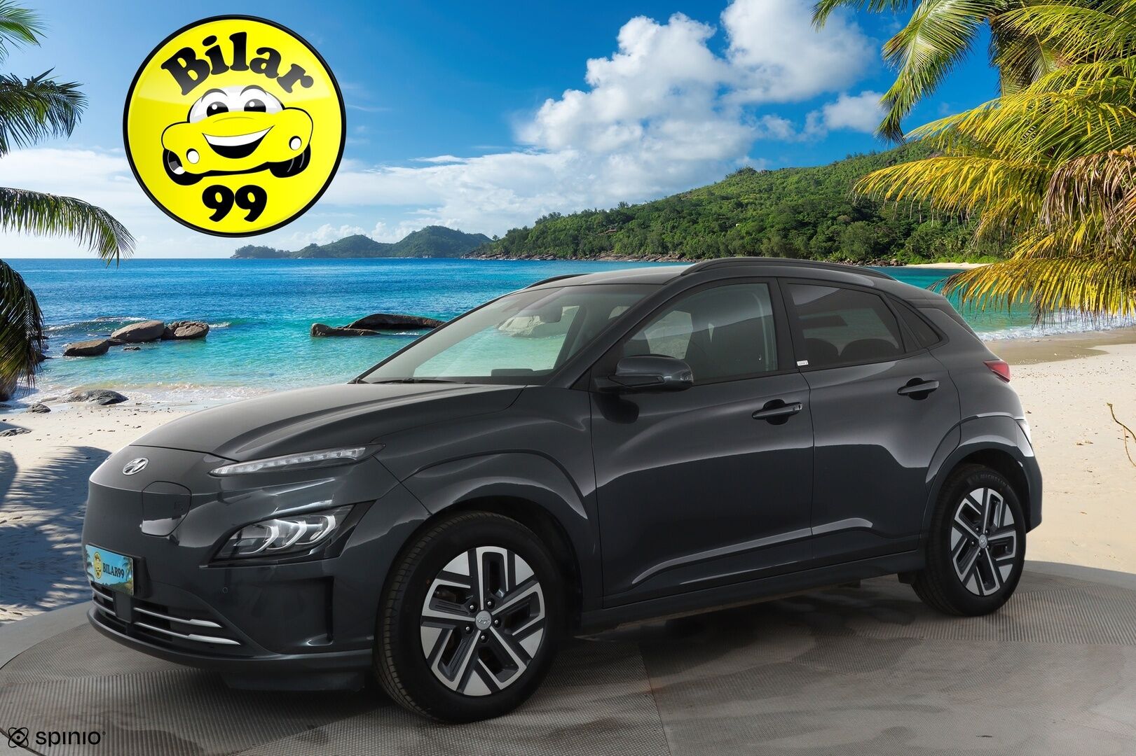 HYUNDAI KONA 2022 Trend 64 kWh **Adapt.vakkari / Lämpöpumppu / Krell / Digimittaristo / P.kamera / KeylessGo** - Merkkihuollettu / Akku kuntotarkastettu! 