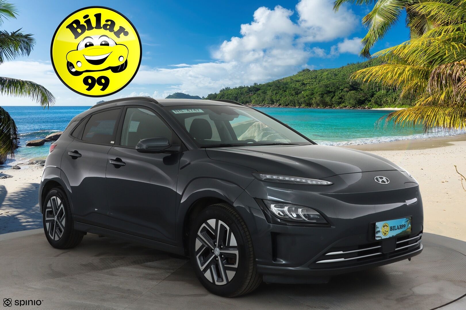 HYUNDAI KONA 2022 Trend 64 kWh **Adapt.vakkari / Lämpöpumppu / Krell / Digimittaristo / P.kamera / KeylessGo** - Merkkihuollettu / Akku kuntotarkastettu! 