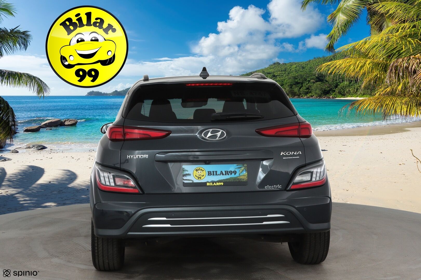 HYUNDAI KONA 2022 Trend 64 kWh **Adapt.vakkari / Lämpöpumppu / Krell / Digimittaristo / P.kamera / KeylessGo** - Merkkihuollettu / Akku kuntotarkastettu! 
