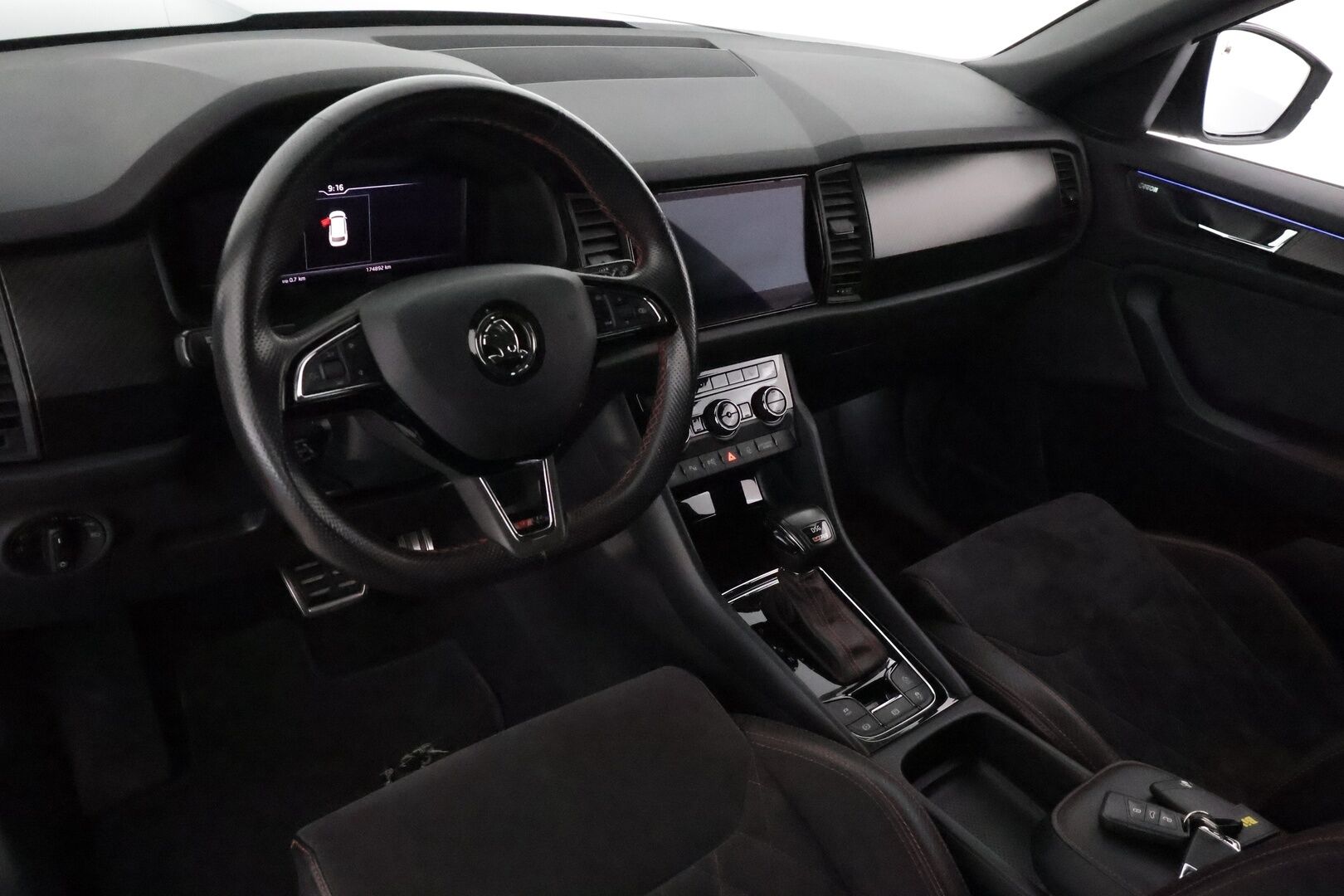SKODA KODIAQ 2020 2.0 Bi-TDi 176 kW 4x4 RS 7-P **Adapt.vakkari / 360 / Sportti Muistipenkit / Koukku / Canton / Navi / Digimittaristo** - 3,99 % KORKOTARJOUS TÄHÄN AUTOON - 