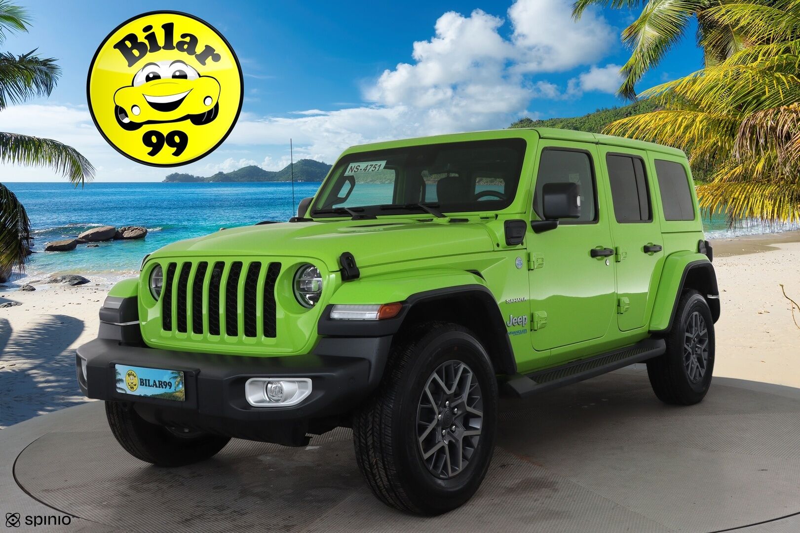 JEEP WRANGLER 2022 2,0 PHEV AT8 4x4 Sahara **Adapt.vakkari / Alpine Audio / Sahara nahkaverhoilu / P.kamerat / Koukku** - 2,99 % KORKOTARJOUS TÄHÄN AUTOON - 