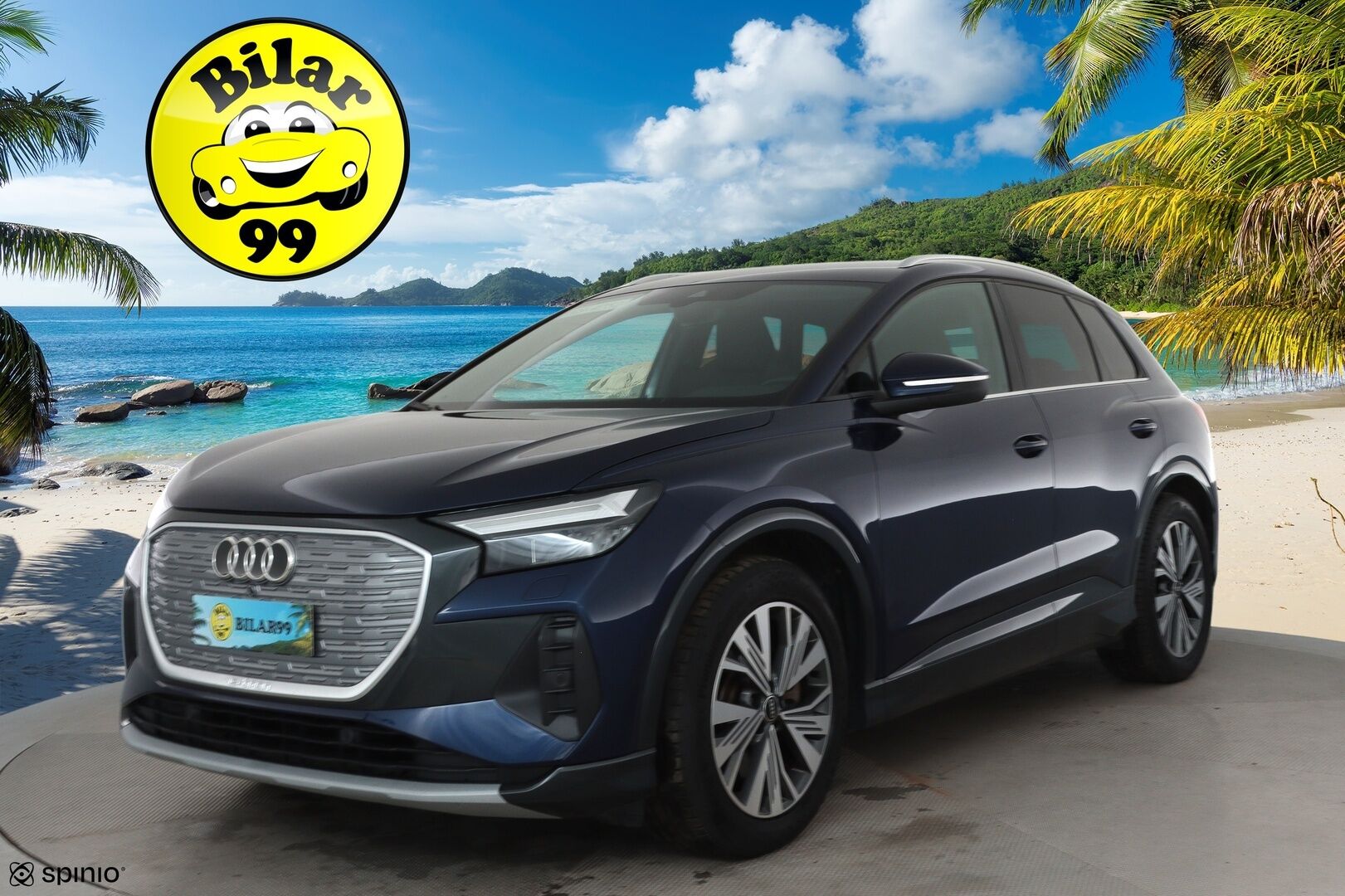 AUDI Q4 E-TRON 2022 50 e-tron quattro **Adapt.vakkari / Lämpöpumppu / Sporttipenkit / P.kamera / KeylessGo / Koukku / Digimittaristo** - 3,99 % KORKOTARJOUS TÄHÄN AUTOON - Akku kuntotarkastettu!