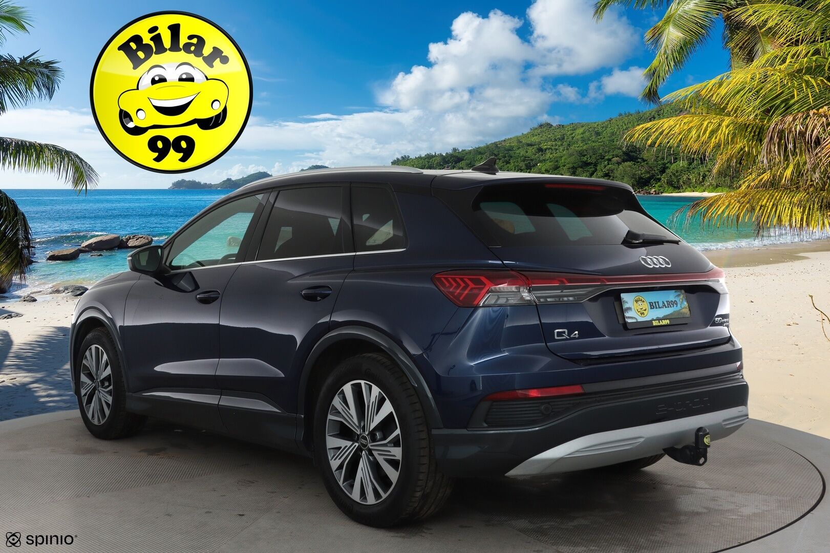AUDI Q4 E-TRON 2022 50 e-tron quattro **Adapt.vakkari / Lämpöpumppu / Sporttipenkit / P.kamera / KeylessGo / Koukku / Digimittaristo** - 3,99 % KORKOTARJOUS TÄHÄN AUTOON - Akku kuntotarkastettu!