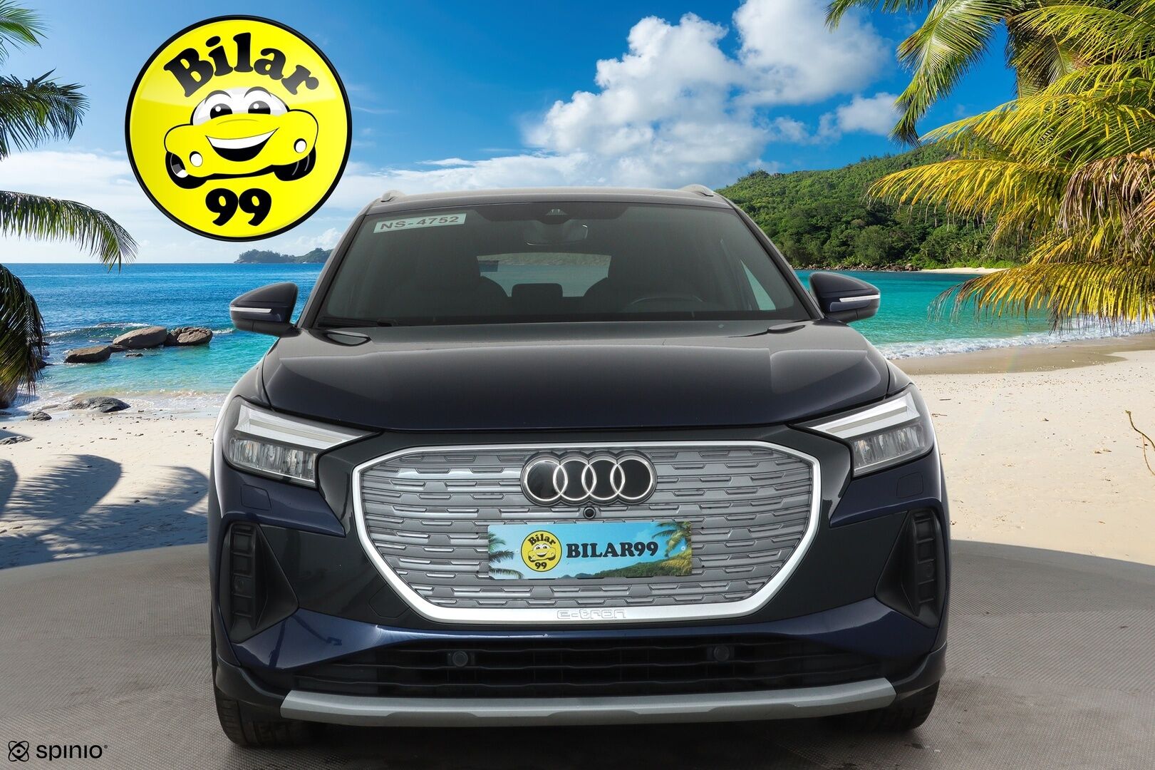 AUDI Q4 E-TRON 2022 50 e-tron quattro **Adapt.vakkari / Lämpöpumppu / Sporttipenkit / P.kamera / KeylessGo / Koukku / Digimittaristo** - 3,99 % KORKOTARJOUS TÄHÄN AUTOON - Akku kuntotarkastettu!