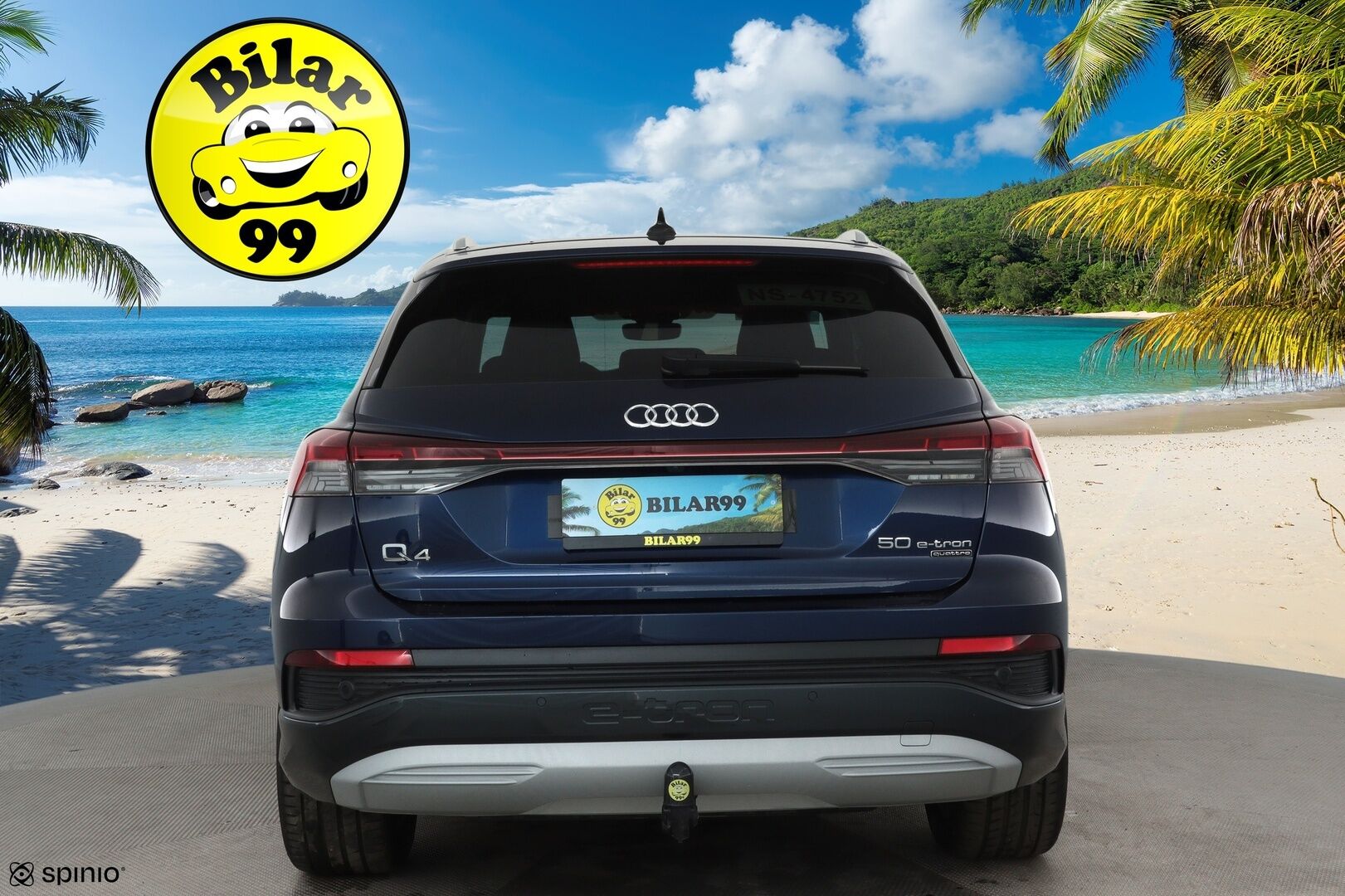 AUDI Q4 E-TRON 2022 50 e-tron quattro **Adapt.vakkari / Lämpöpumppu / Sporttipenkit / P.kamera / KeylessGo / Koukku / Digimittaristo** - 3,99 % KORKOTARJOUS TÄHÄN AUTOON - Akku kuntotarkastettu!