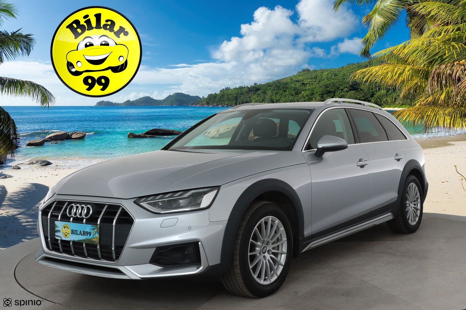 AUDI A4 ALLROAD 2020 Business 45 TFSI 180kW MHEV quattro S tronic **Webasto / Matrix / Adapt.vakkari / Koukku / P.kamera / KeylessGo** - 3,99 % KORKOTARJOUS TÄHÄN AUTOON - Sporttipenkit / Facelift