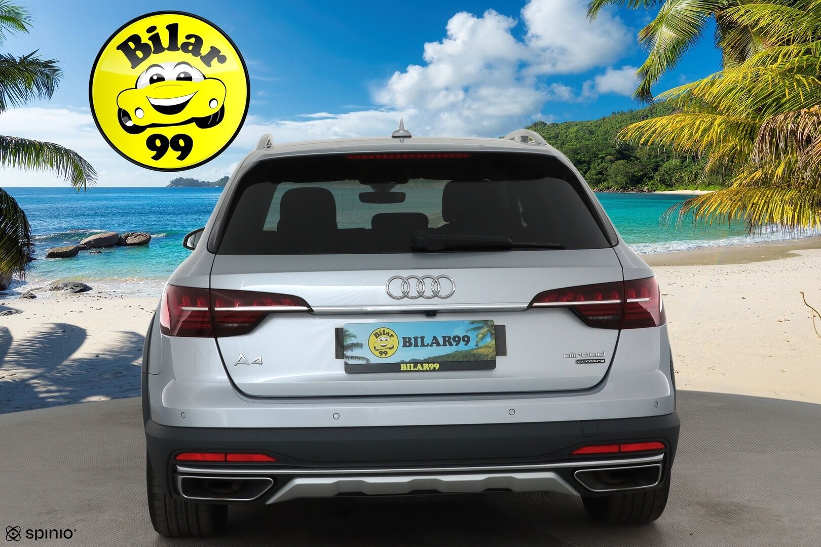 AUDI A4 ALLROAD 2020 Business 45 TFSI 180kW MHEV quattro S tronic **Webasto / Matrix / Adapt.vakkari / Koukku / P.kamera / KeylessGo** - 3,99 % KORKOTARJOUS TÄHÄN AUTOON - Sporttipenkit / Facelift