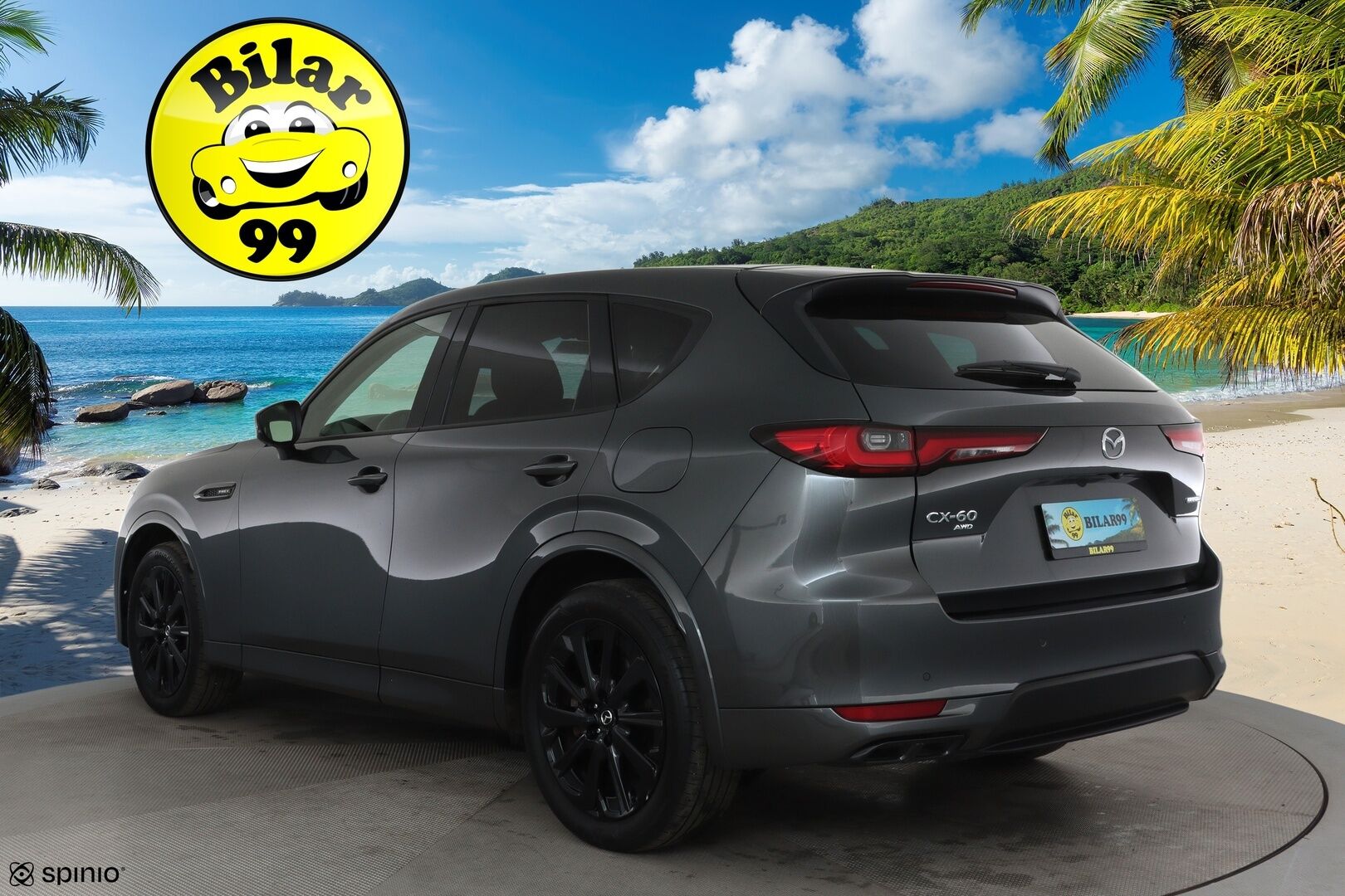 MAZDA CX-60 2023 2.5 PHEV 8AT AWD Homura **HUD / Bose / 360.kamera / Ilmastoidut nahat / Digimittaristo / Adapt.vakkari / LED** - 3,99 % KORKOTARJOUS TÄHÄN AUTOON - Merkkihuollettu / Muistipenkki / Sähköluukku