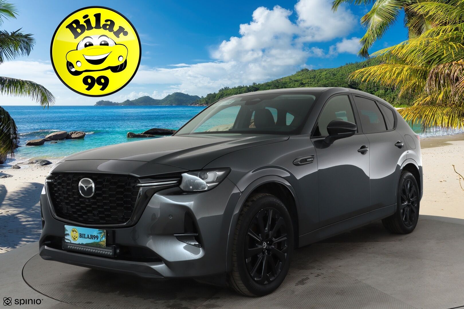MAZDA CX-60 2023 2.5 PHEV 8AT AWD Homura **HUD / Bose / 360.kamera / Ilmastoidut nahat / Digimittaristo / Adapt.vakkari / LED** - 3,99 % KORKOTARJOUS TÄHÄN AUTOON - Merkkihuollettu / Muistipenkki / Sähköluukku