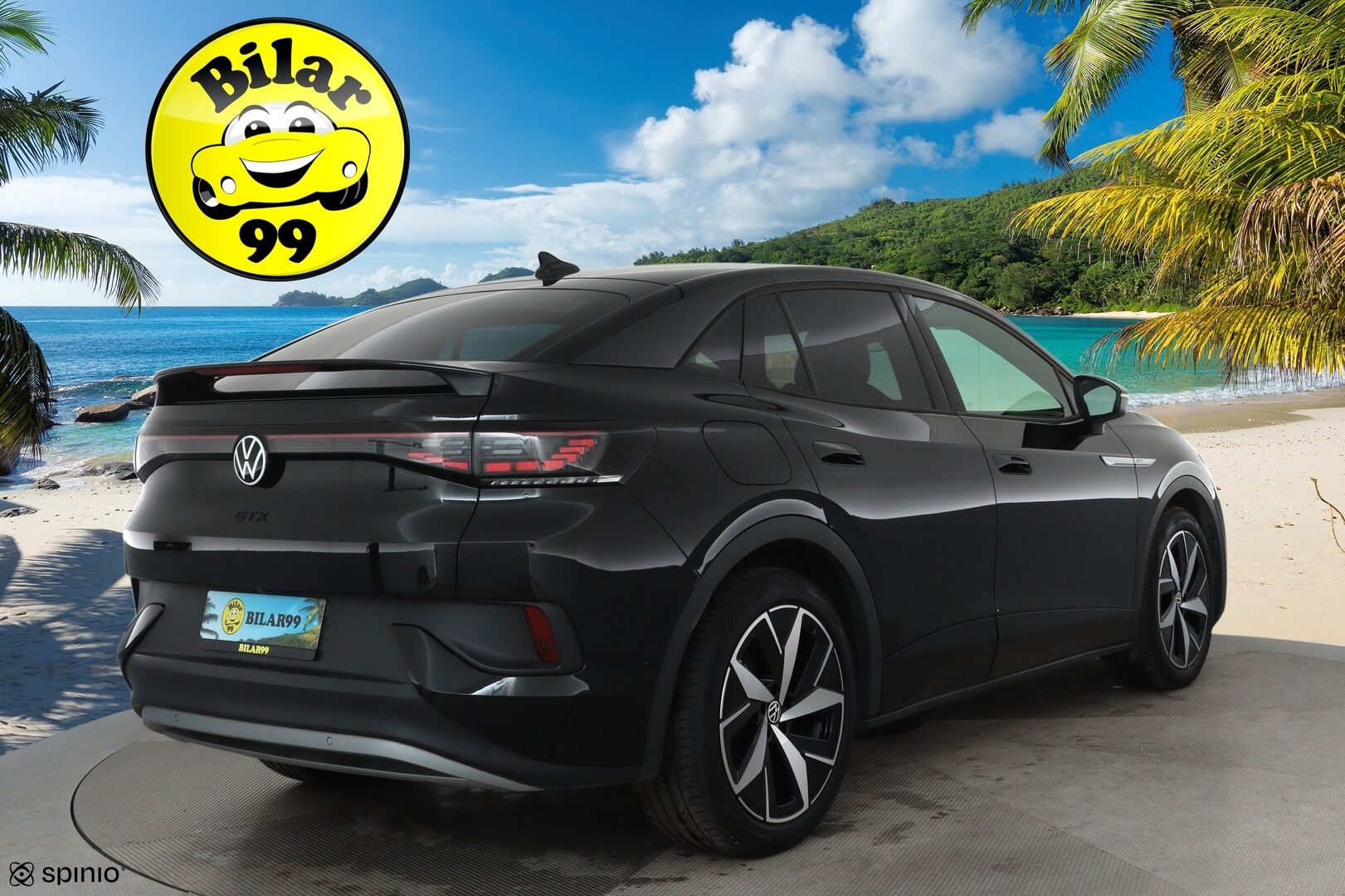 VOLKSWAGEN ID.5 2022 GTX Dual Motor AWD Business, akku 77 kWh - 3,99 % KORKOTARJOUS TÄHÄN AUTOON - Lämpöpumppu / Matrix LED / Adapt.Vakkari / Vetokoukku / Navi / Merkkihuollot / Puolinahkasisusta / Hyvillä varusteilla!