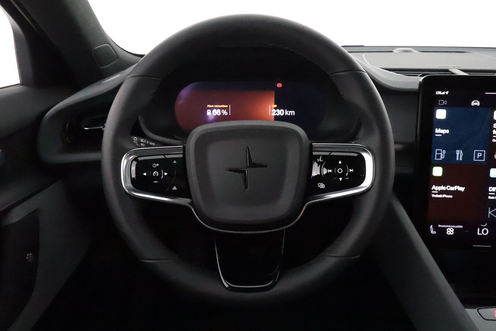 POLESTAR 2 2022 Long Range AWD 78kWh **H&K / PIlot&Plus / Muistipenkki / Lämpöpumppu / Adapt.vakkari / Lasikatto / Koukku / 360** - 3,99 % KORKOTARJOUS TÄHÄN AUTOON - Akku kuntotarkastettu / Merkkihuollettu / Ratinlämmitin / WeaveTech-verhoilu / Pixel LED