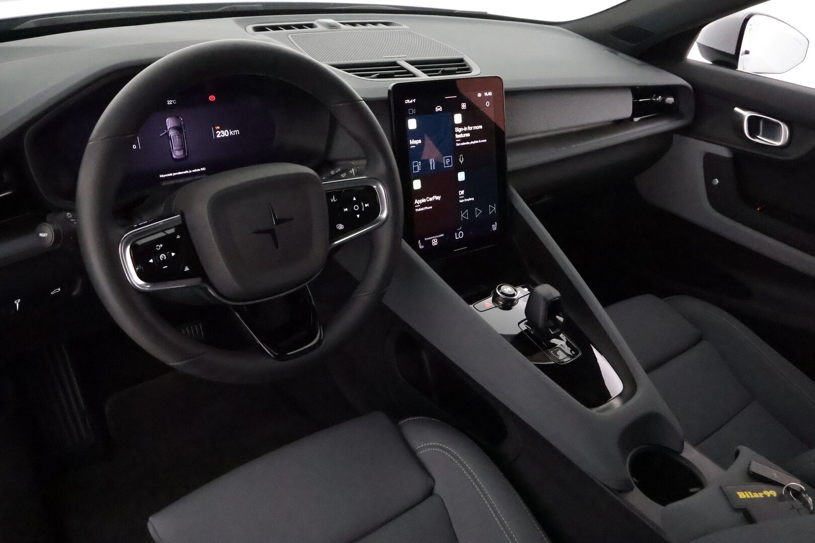 POLESTAR 2 2022 Long Range AWD 78kWh **H&K / PIlot&Plus / Muistipenkki / Lämpöpumppu / Adapt.vakkari / Lasikatto / Koukku / 360** - 3,99 % KORKOTARJOUS TÄHÄN AUTOON - Akku kuntotarkastettu / Merkkihuollettu / Ratinlämmitin / WeaveTech-verhoilu / Pixel LED