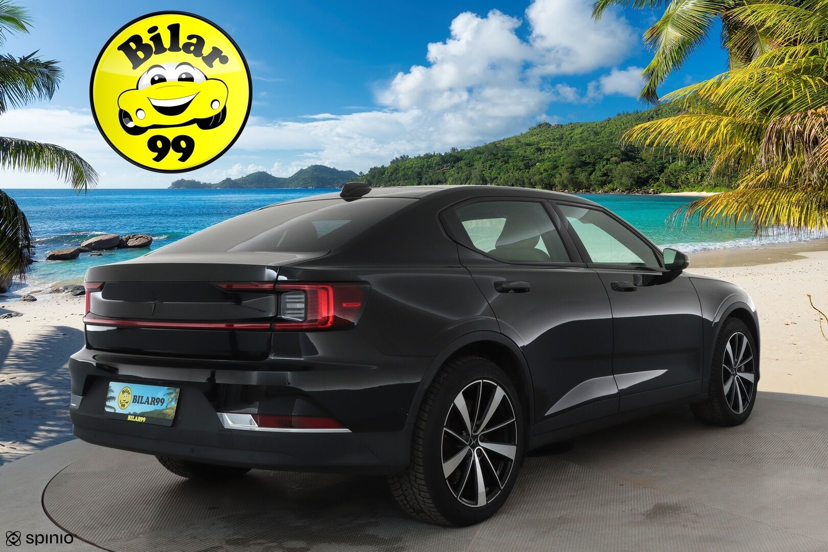 POLESTAR 2 2021 Long Range Dual Motor **Pilot&Plus / Vaalea Nahkasisusta / Ilmastoidut istuimet / H&K / Lasikatto / Muistipenkki / 360 kamera / Pixel LED** - 3,99 % KORKOTARJOUS TÄHÄN AUTOON - 2x Latauskaapelit