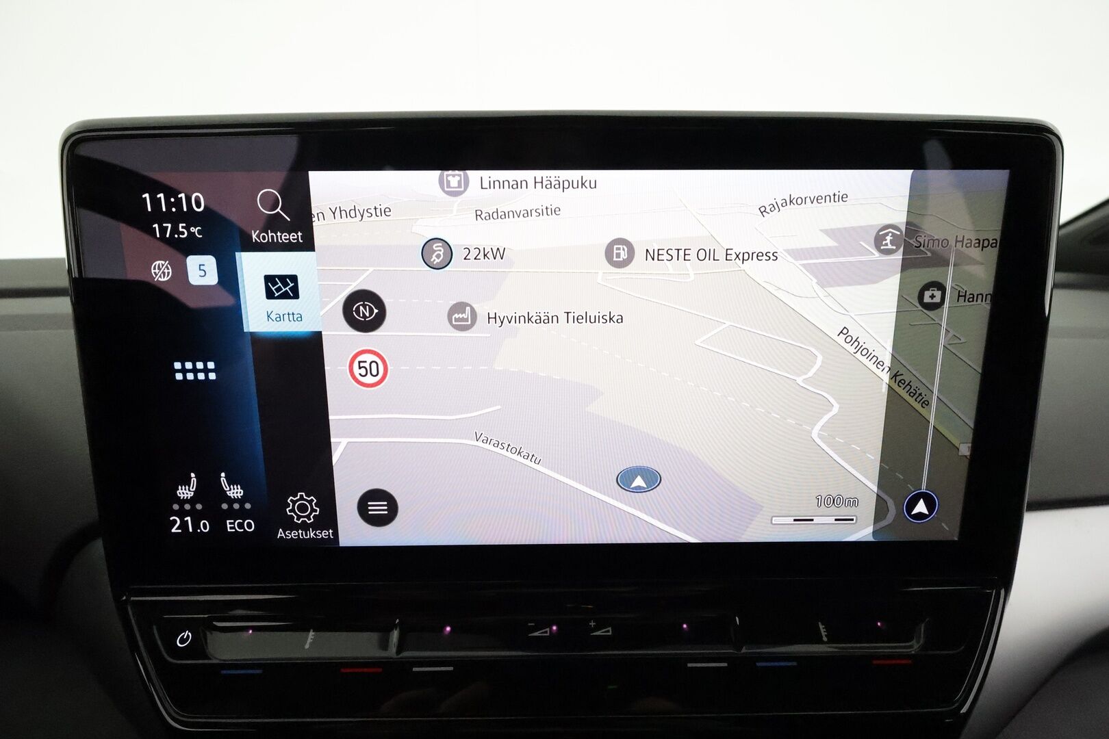 VOLKSWAGEN ID.5 2022 Pro Performance 150 kW, akku 77 kWh **Adapt.vakkari / Lämpöpumppu / P.kamera / Koukku / Digimittaristo** - 3,99 % KORKOTARJOUS TÄHÄN AUTOON - Akku kuntotarkastettu! / Kahdet renkaat aluvanteilla