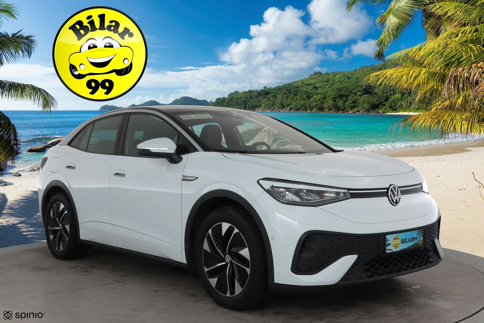 VOLKSWAGEN ID.5 2022 Pro Performance 150 kW, akku 77 kWh **Adapt.vakkari / Lämpöpumppu / P.kamera / Koukku / Digimittaristo** - 3,99 % KORKOTARJOUS TÄHÄN AUTOON - Akku kuntotarkastettu! / Kahdet renkaat aluvanteilla